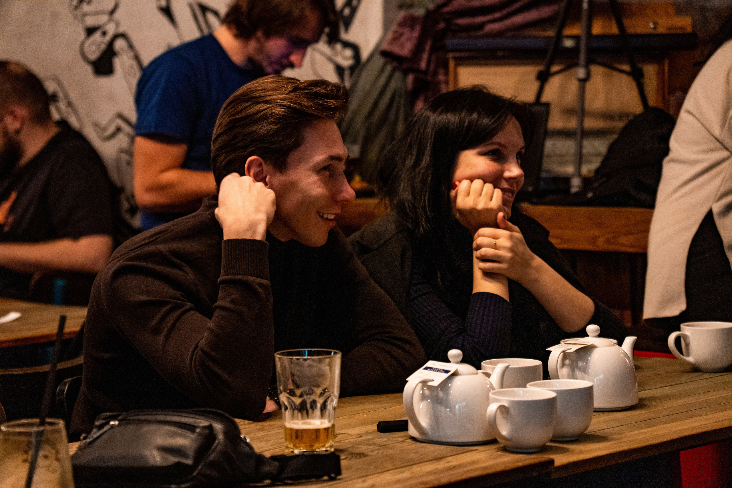 День рождения в баре. Фотограф. Москва. Алексей Светомиров. Love Story, портретная съемка