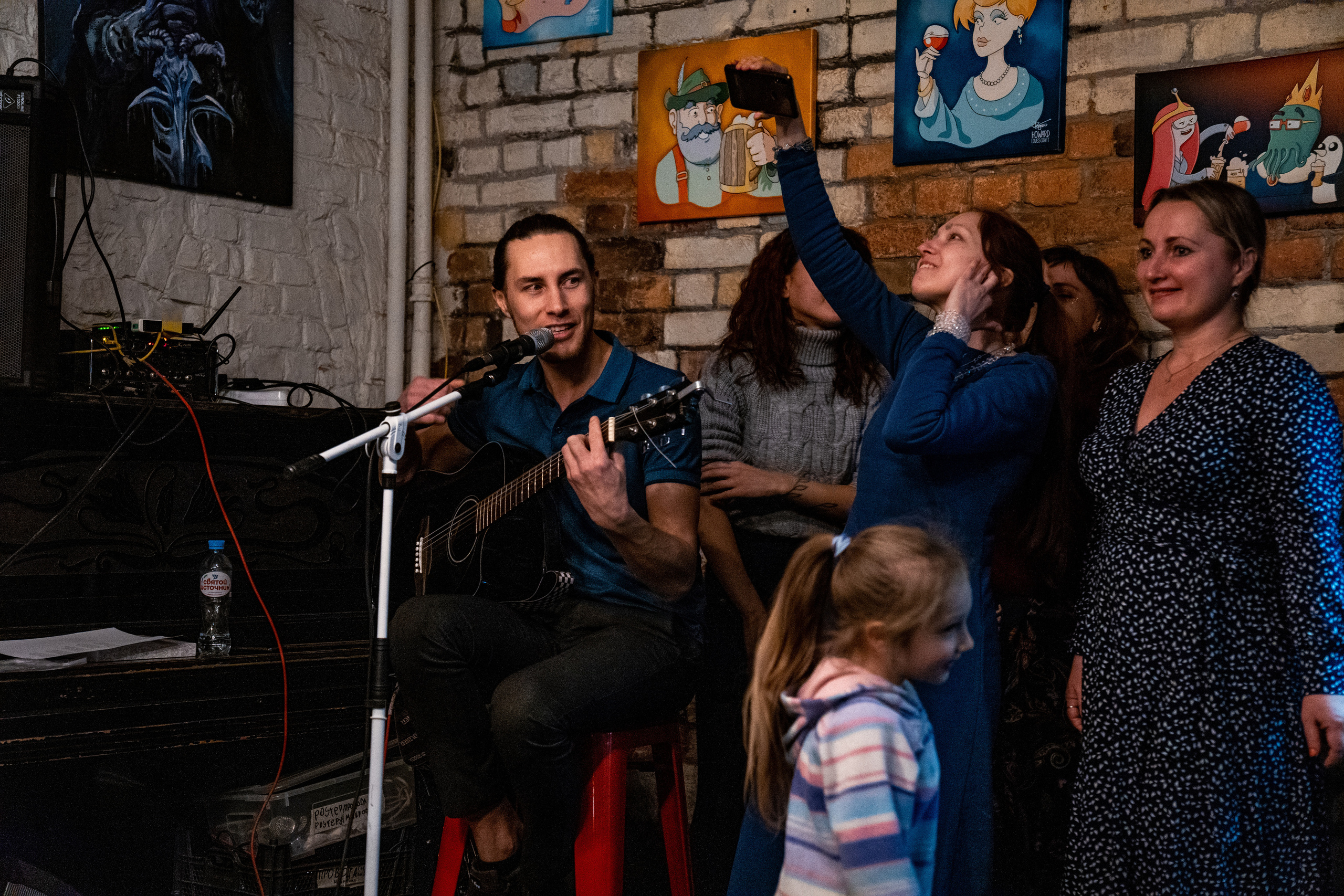 День рождения в баре. Фотограф. Москва. Алексей Светомиров. Love Story, портретная съемка