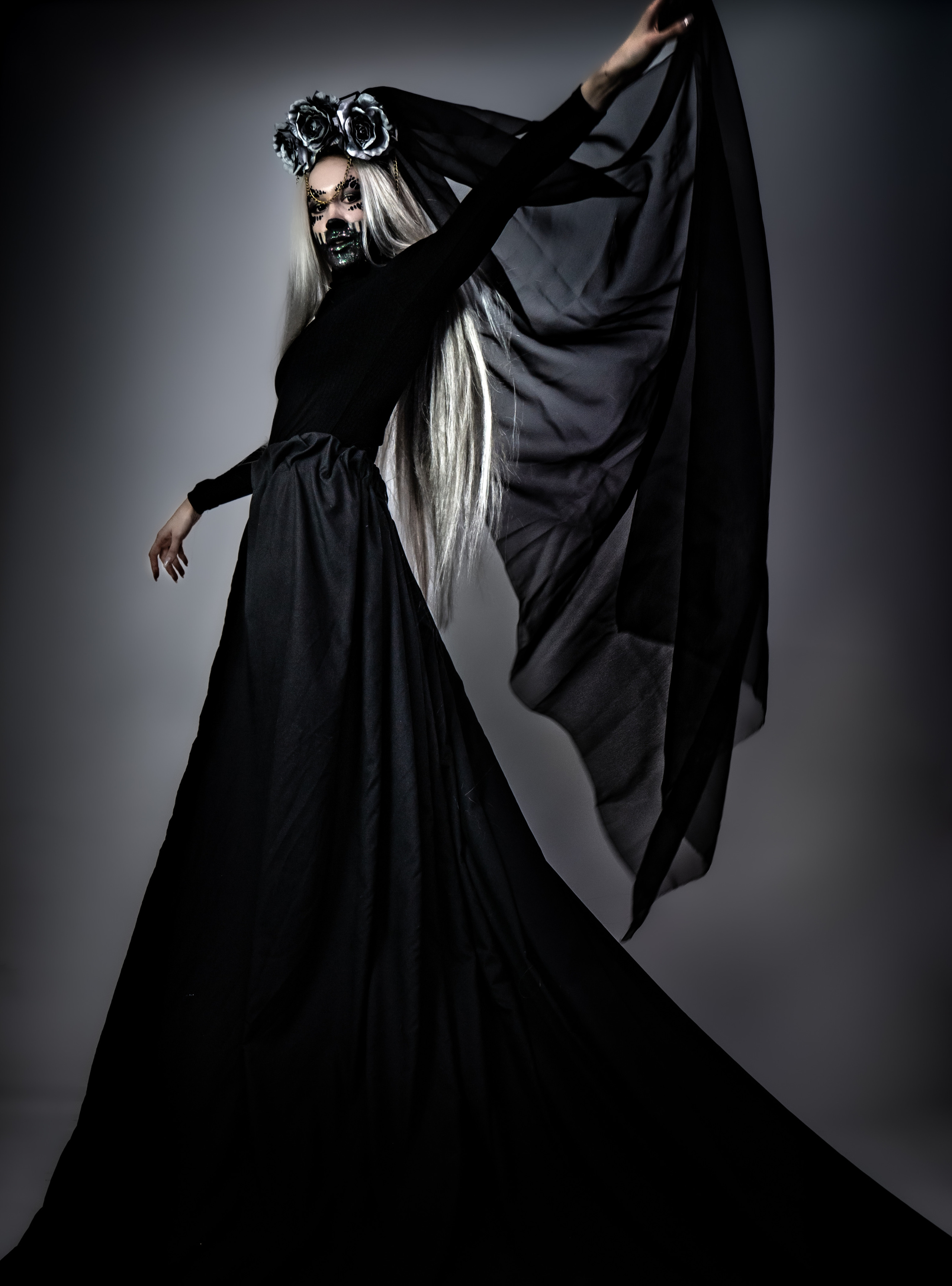 Инфернальная невеста. Фотограф. Москва. Алексей Светомиров. Love Story, портретная съемка