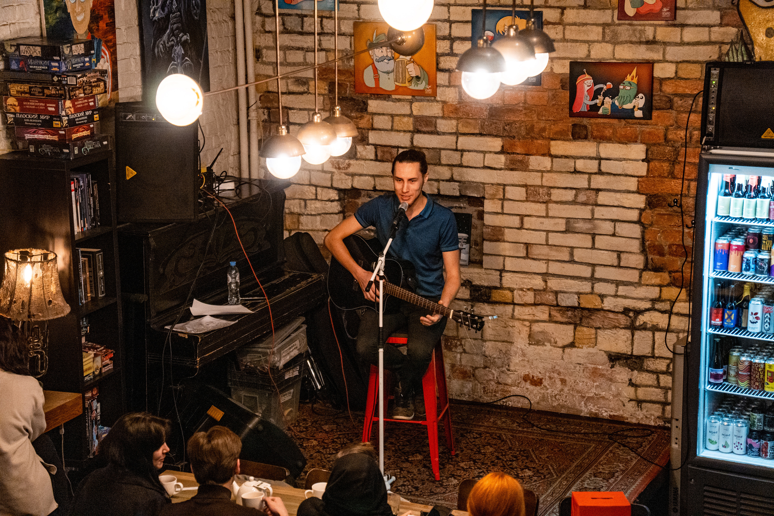 День рождения в баре. Фотограф. Москва. Алексей Светомиров. Love Story, портретная съемка