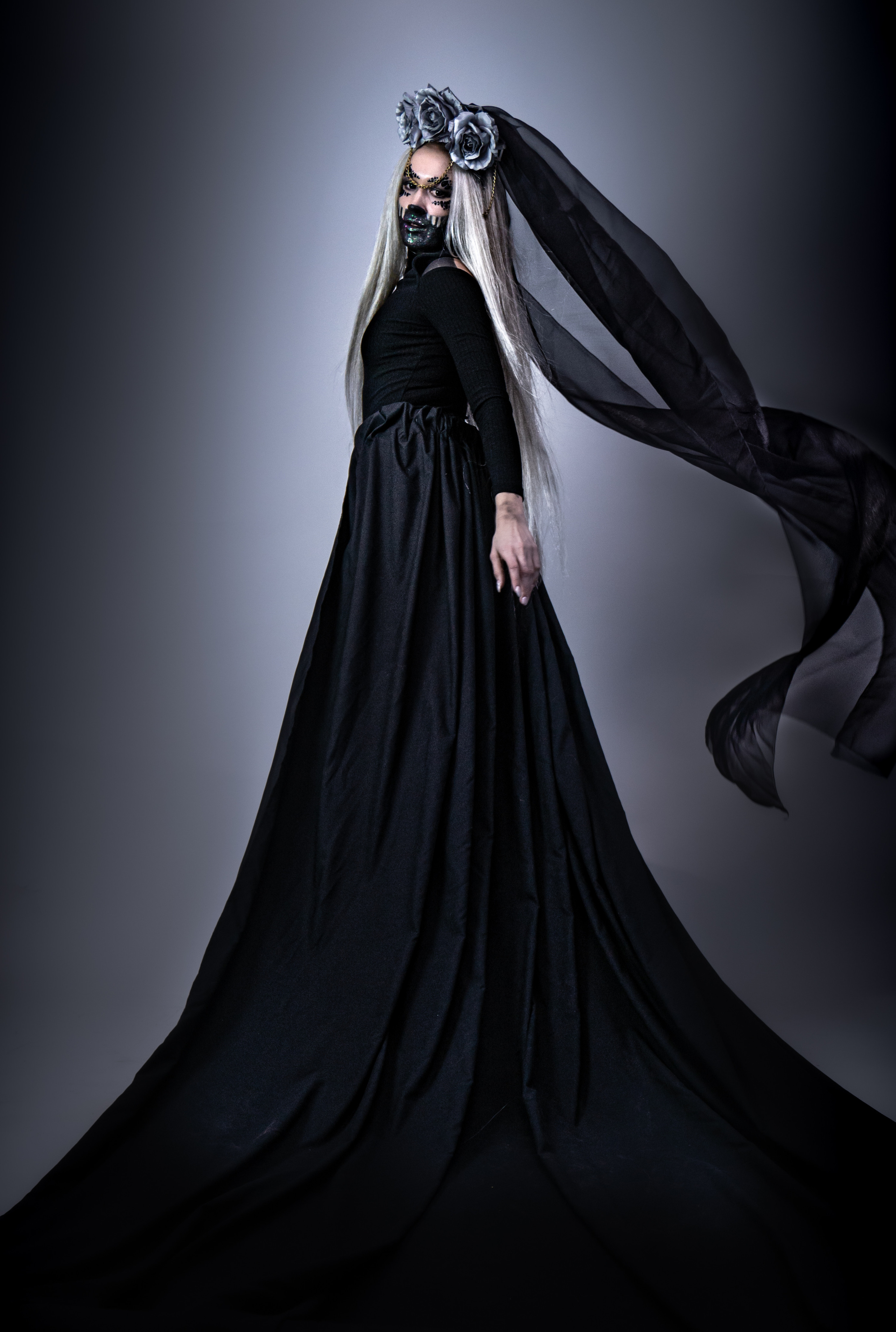 Инфернальная невеста. Фотограф. Москва. Алексей Светомиров. Love Story, портретная съемка