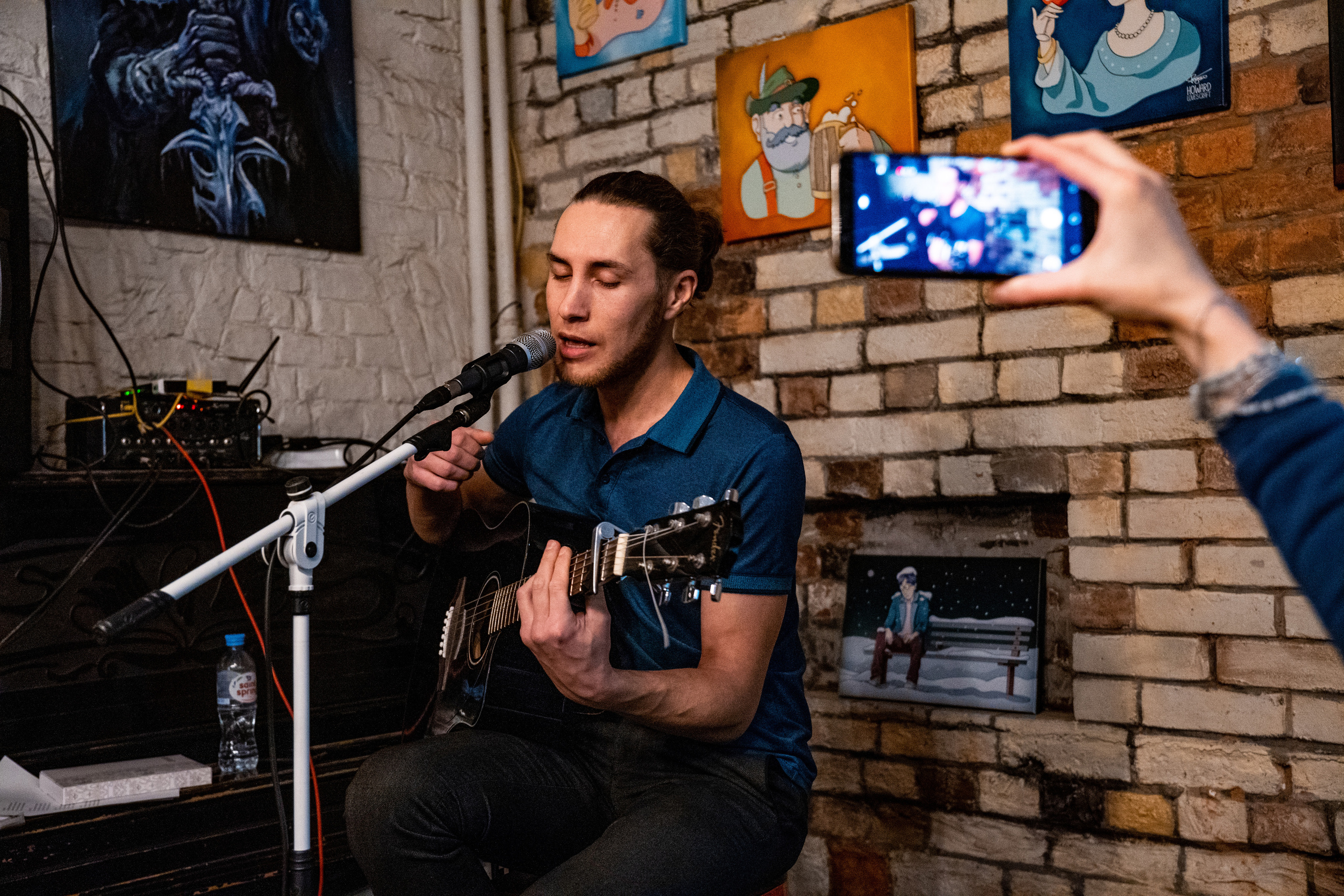 День рождения в баре. Фотограф. Москва. Алексей Светомиров. Love Story, портретная съемка
