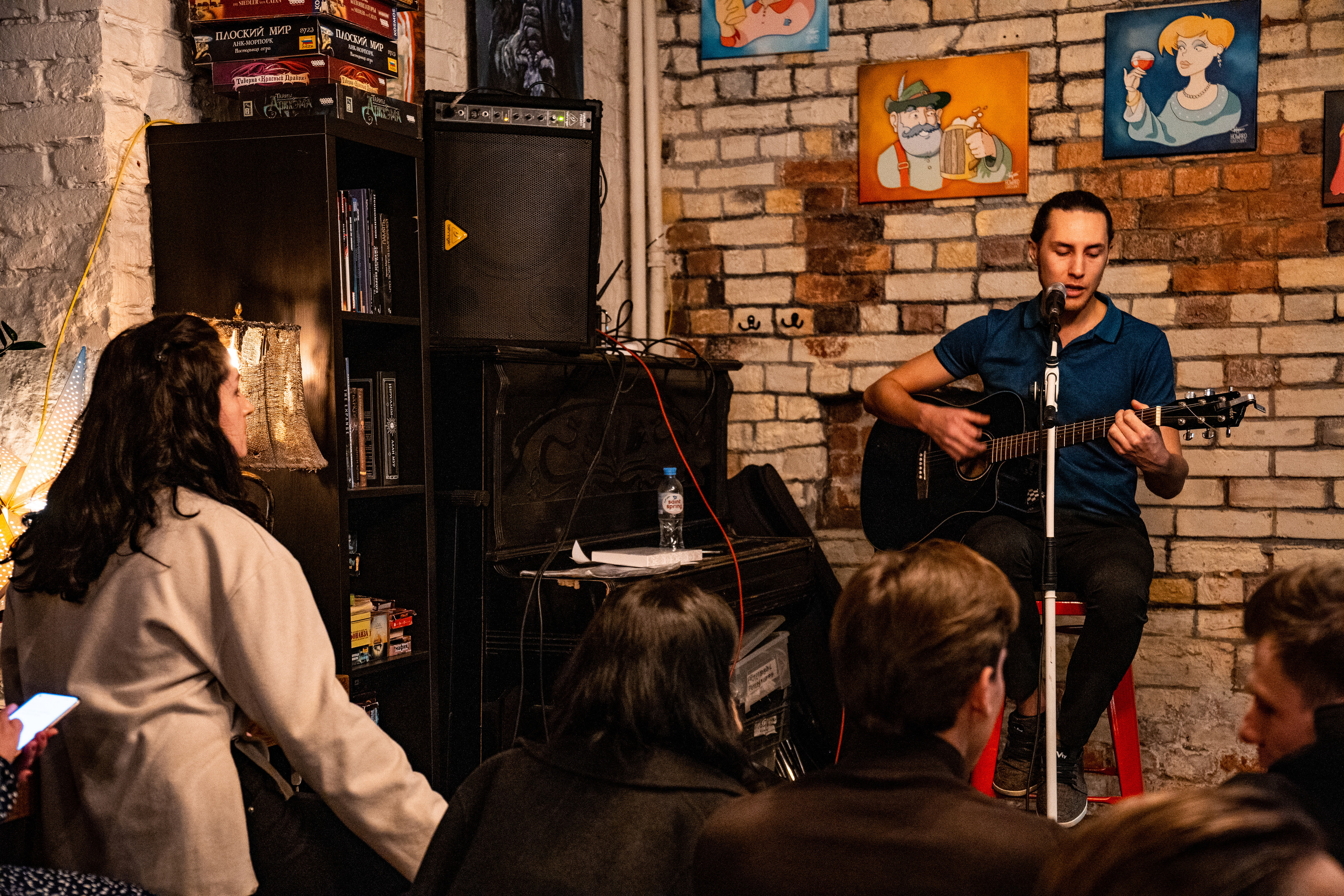 День рождения в баре. Фотограф. Москва. Алексей Светомиров. Love Story, портретная съемка
