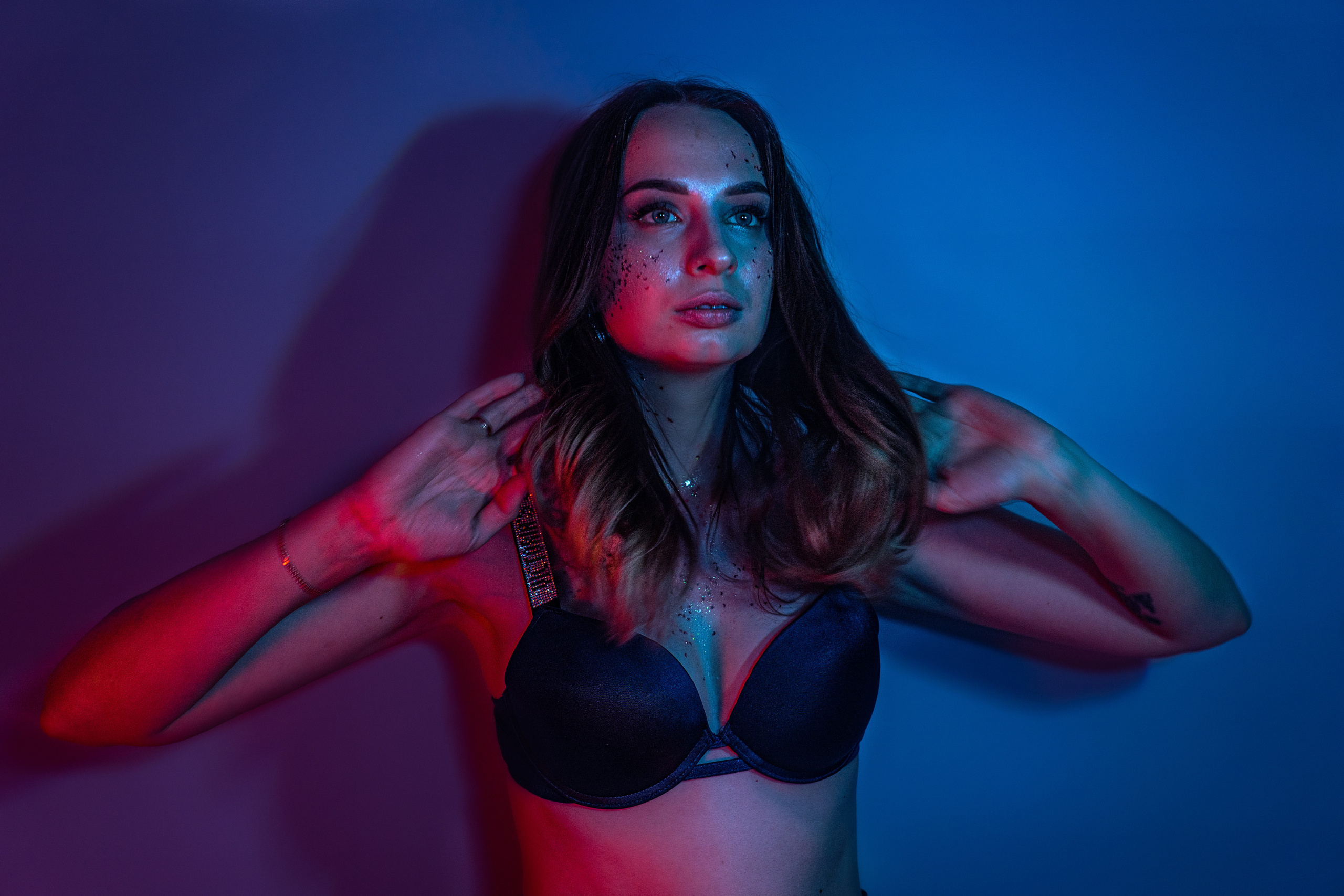 Девушки в студии. Фотограф. Москва. Алексей Светомиров. Love Story, портретная съемка