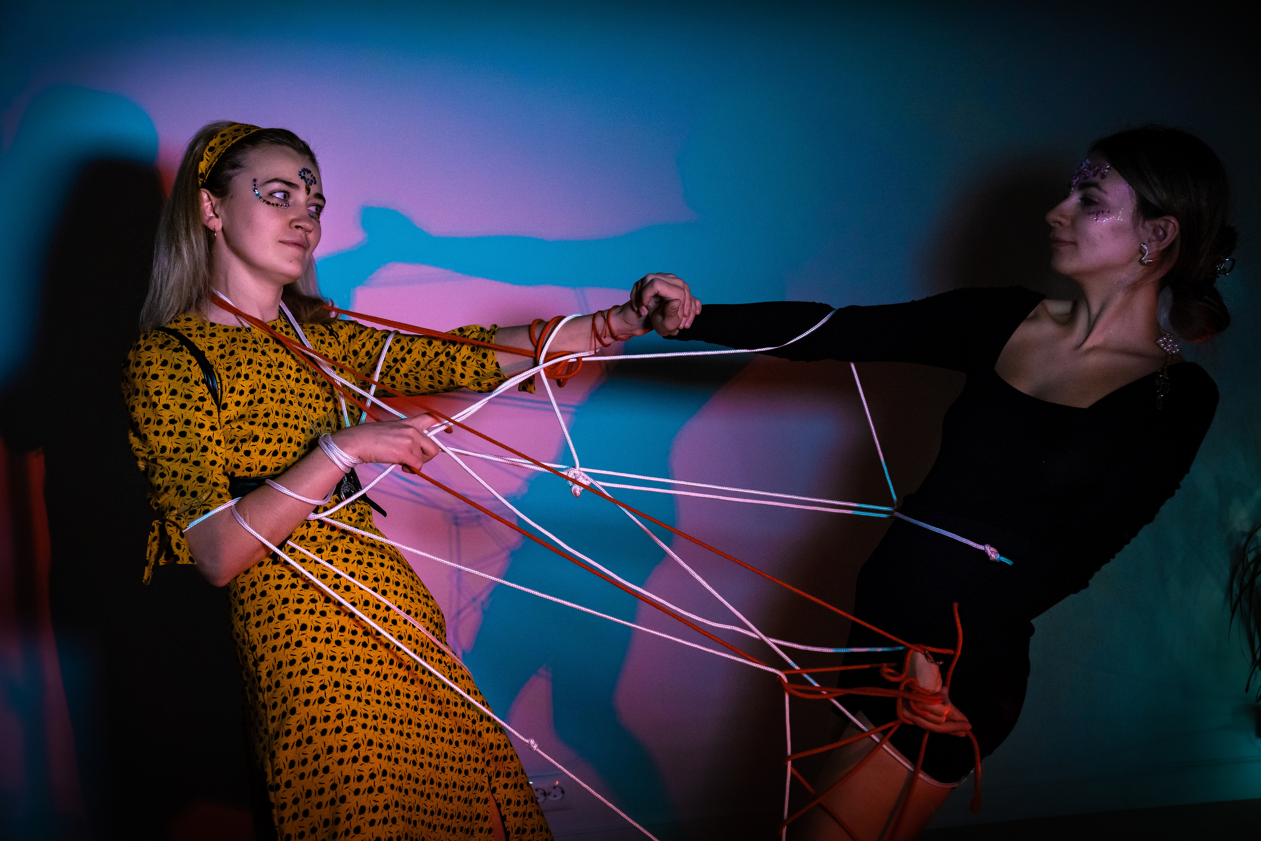 Девушки в студии. Фотограф. Москва. Алексей Светомиров. Love Story, портретная съемка