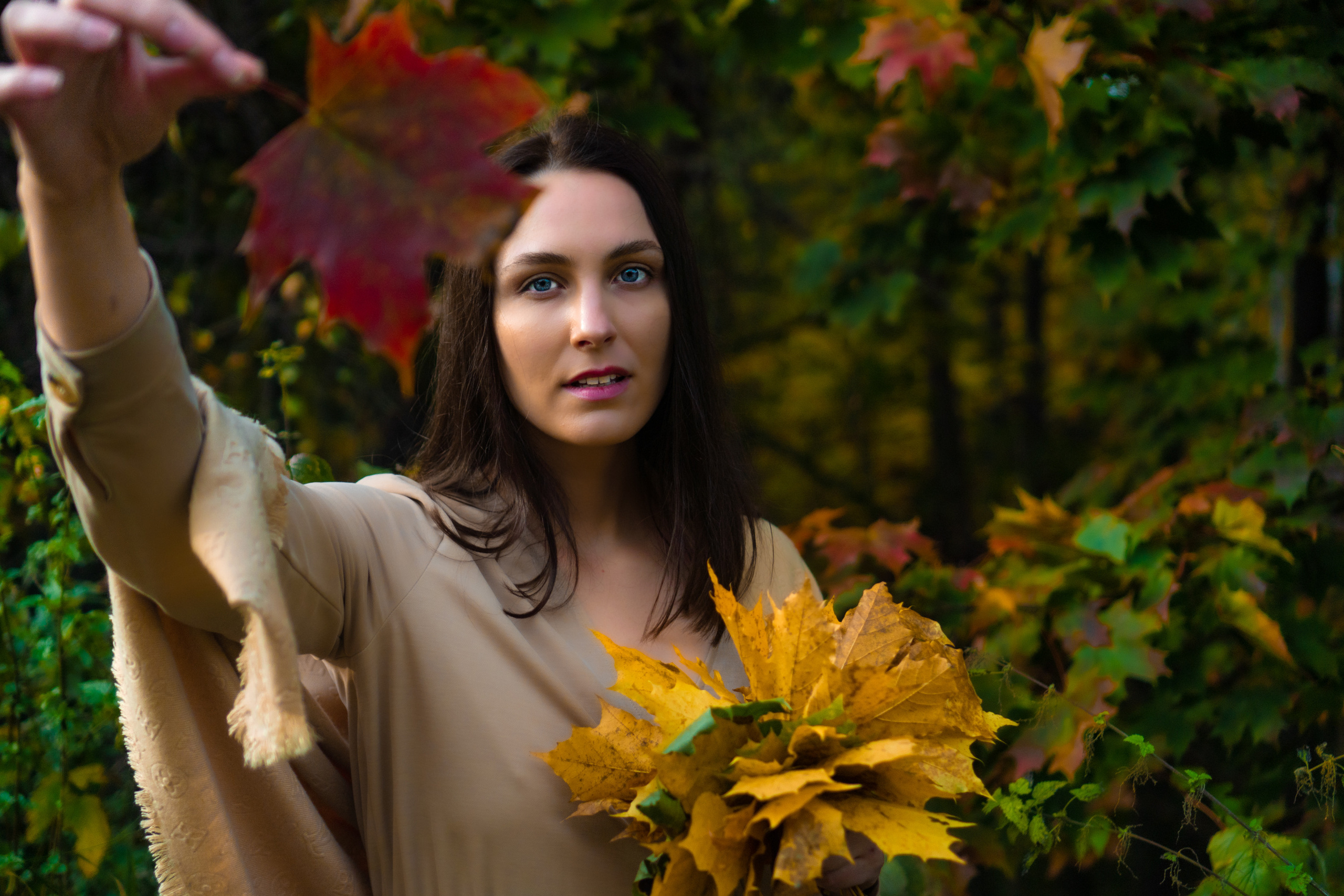 Фотосессия девушек на природе. Фотограф. Москва. Алексей Светомиров. Love Story, портретная съемка