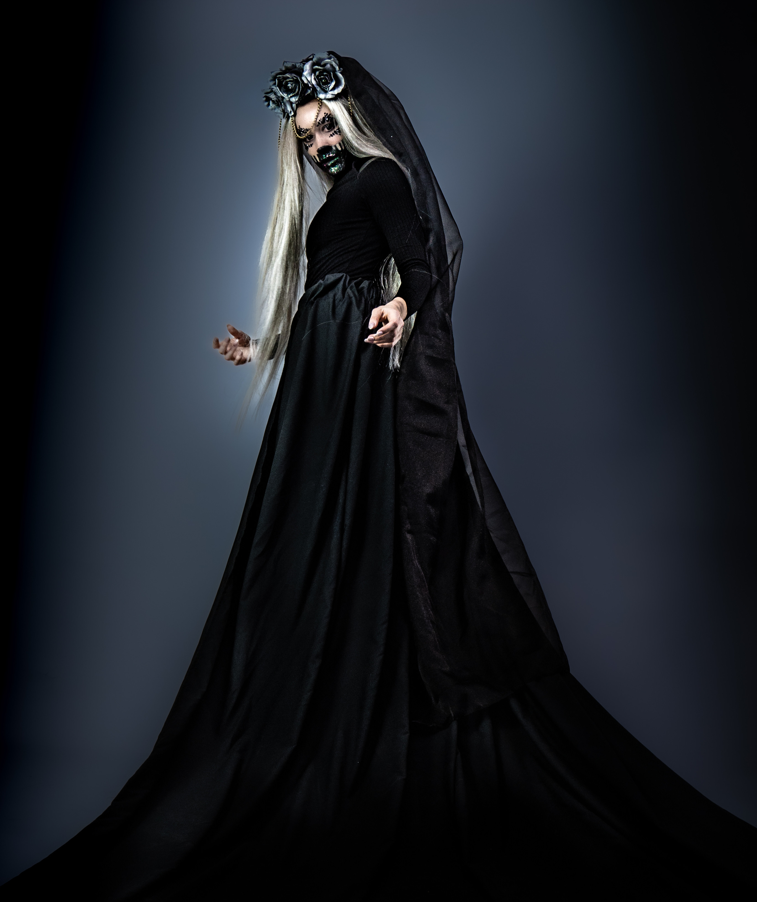 Инфернальная невеста. Фотограф. Москва. Алексей Светомиров. Love Story, портретная съемка