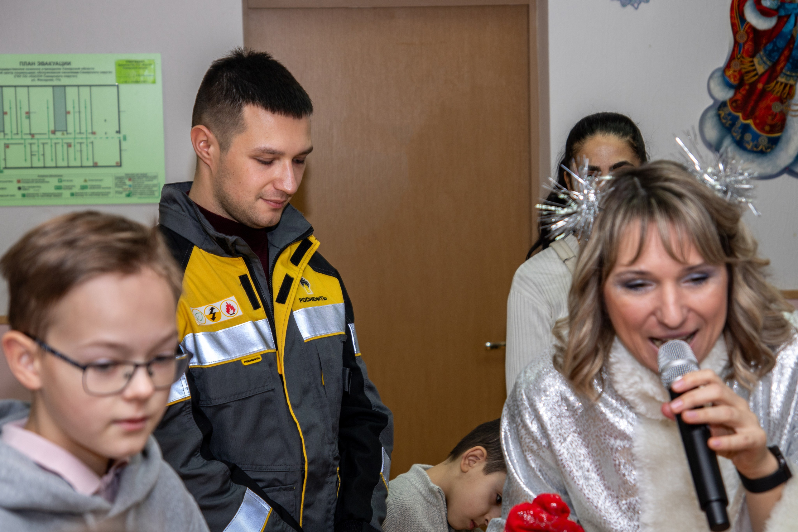 Детский праздник и ёлка желаний при участии Роснефть. Фотограф в Самаре Алексей Головачёв