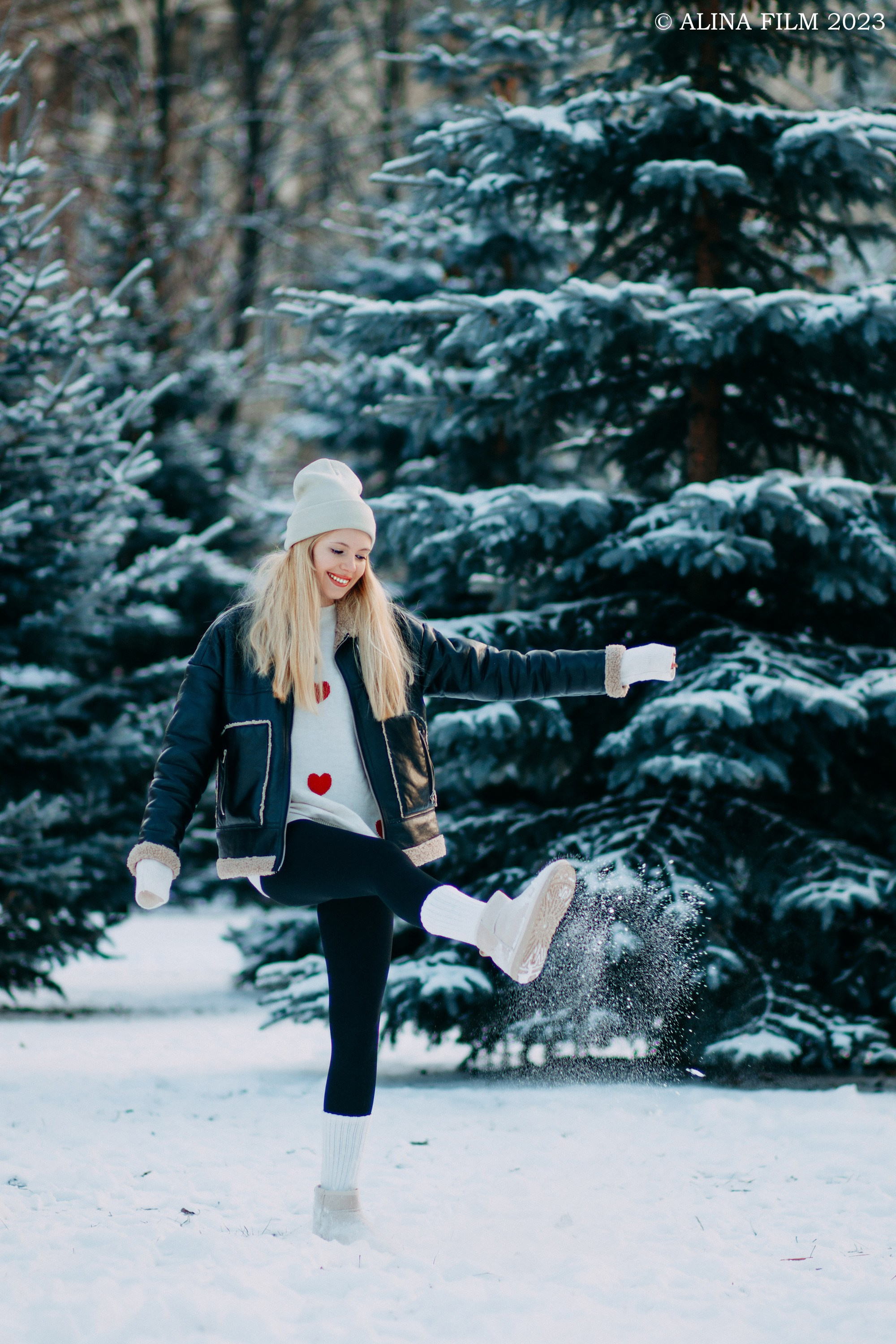 Зимняя прогулка. Фотограф в Санкт-Петербурге Alina Film