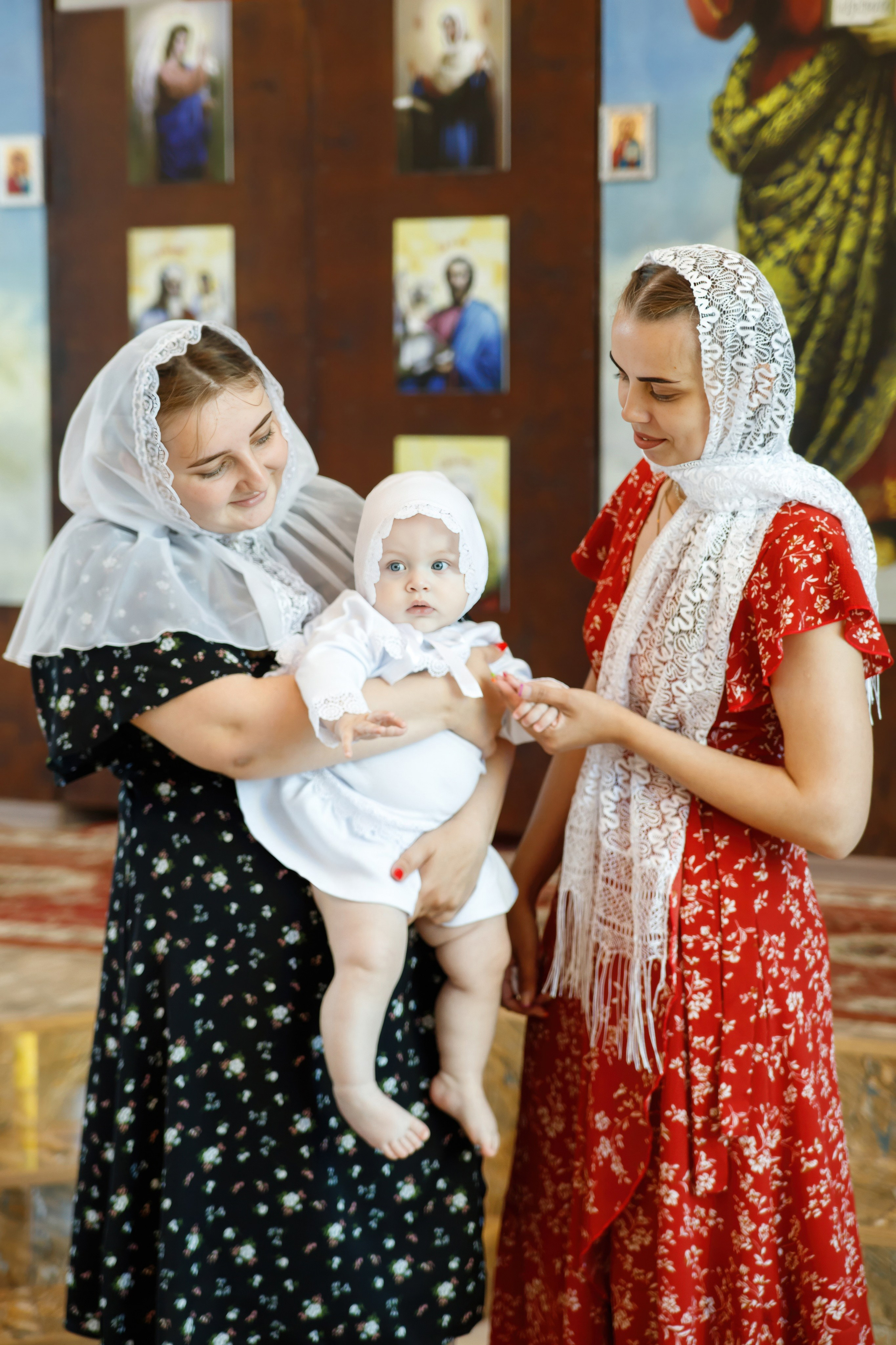 Таинство крещения Варвары. Свадебный фотограф Краснодар Марина Зверева