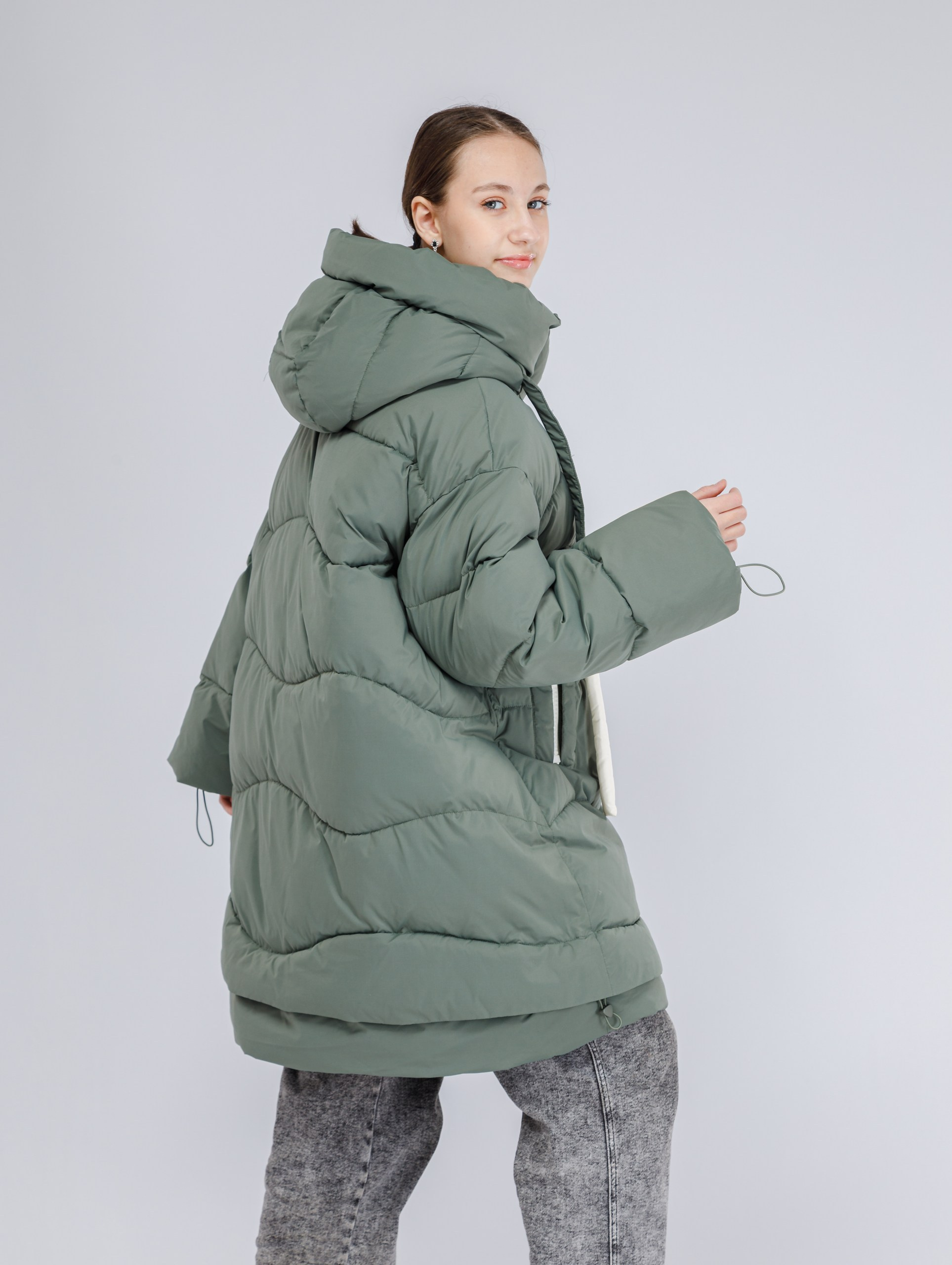 Съёмка зимней и школьной одежды фирмы Индиго джинс для WB. Студия коммерческой съемки ХВОЯ