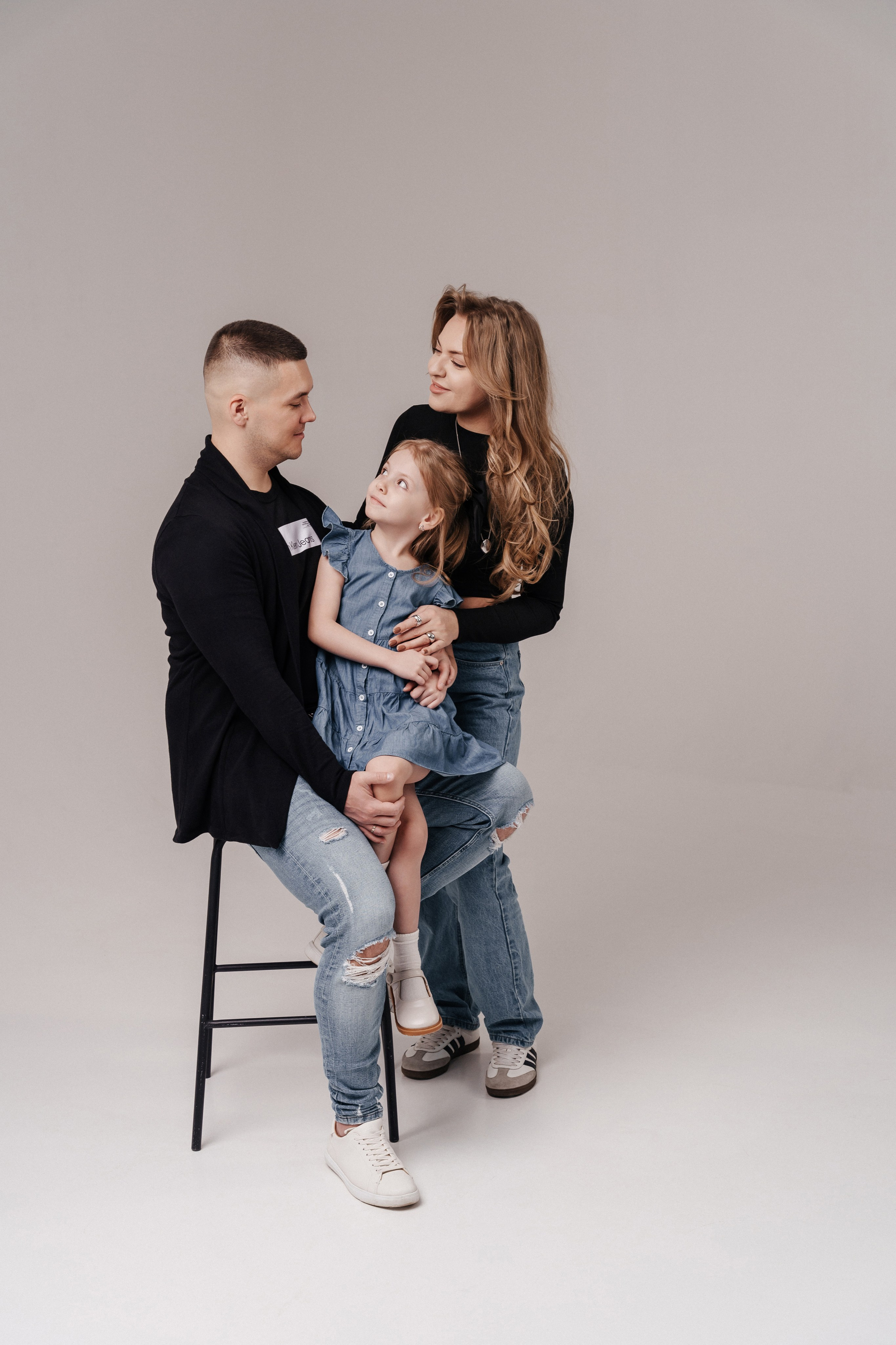 Андрей, Инна и Милана. Фотограф Кирилл Бабий