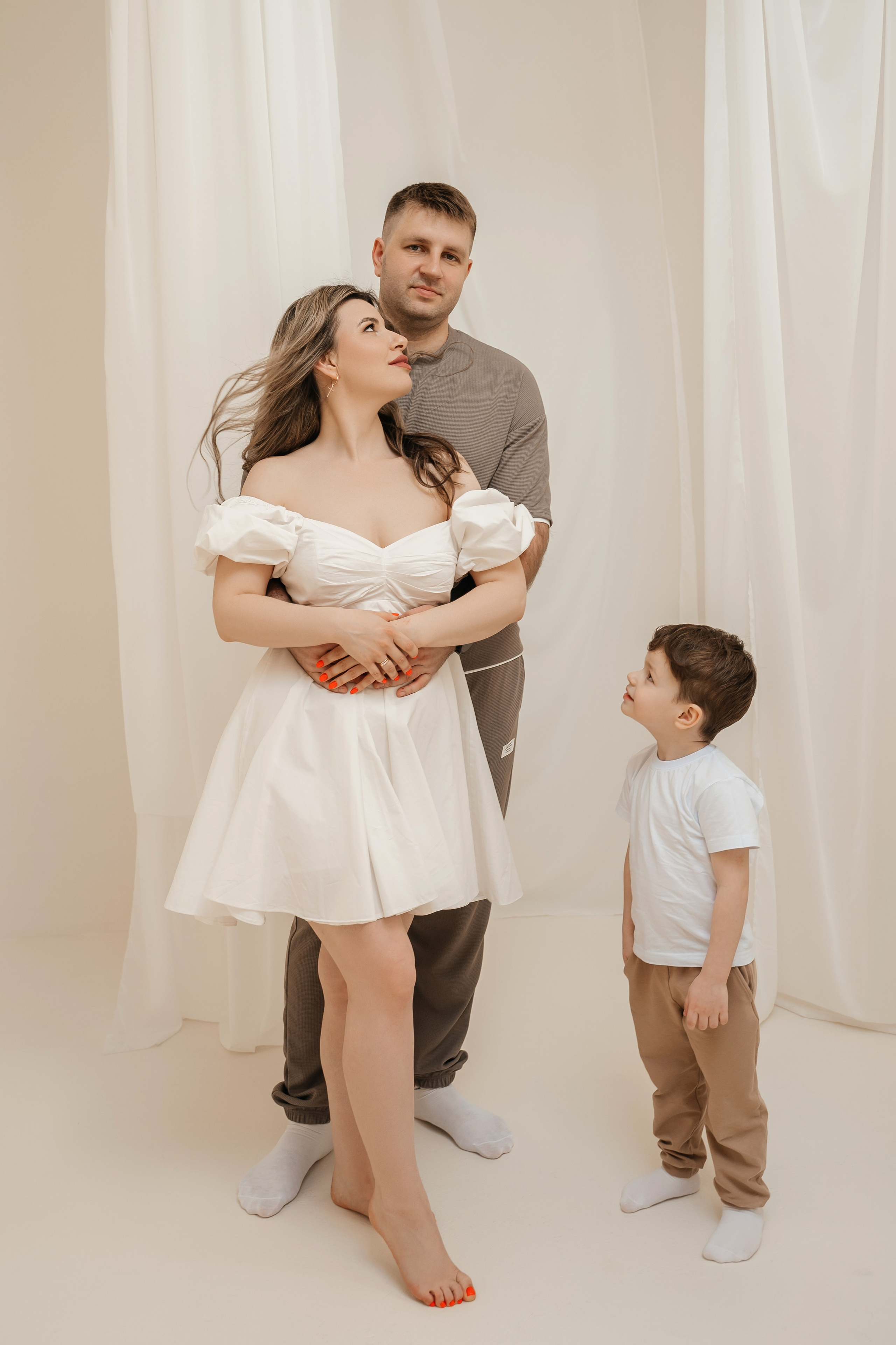 Семейная съемка в домашнем стиле. Свадебный фотограф Елена Рякина