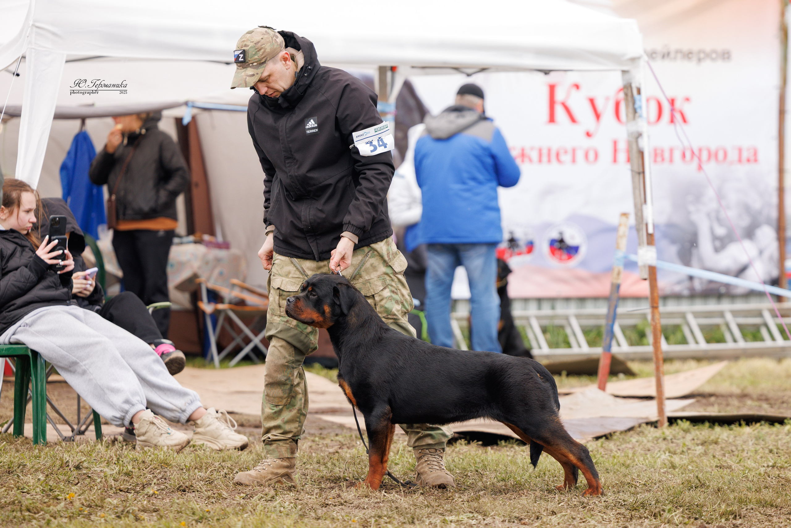 Нижний Новгород 2хмоно ротвейлеров 10-11.05.2025. Фотограф-анималист Юлия Германика
