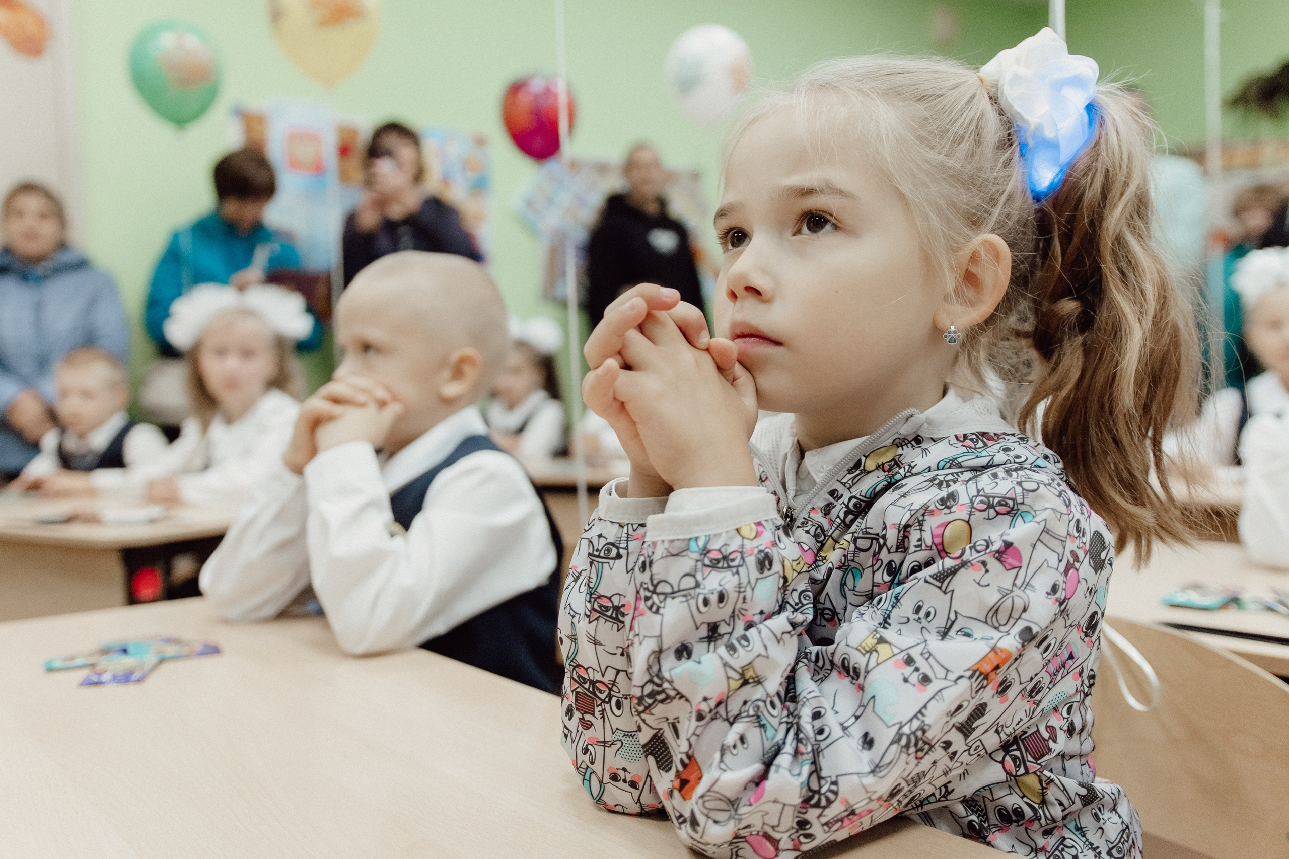 1 сентября 1 «Б» класса. Фотограф в Кирове и Кирово-Чепецке Валерия Шиляева