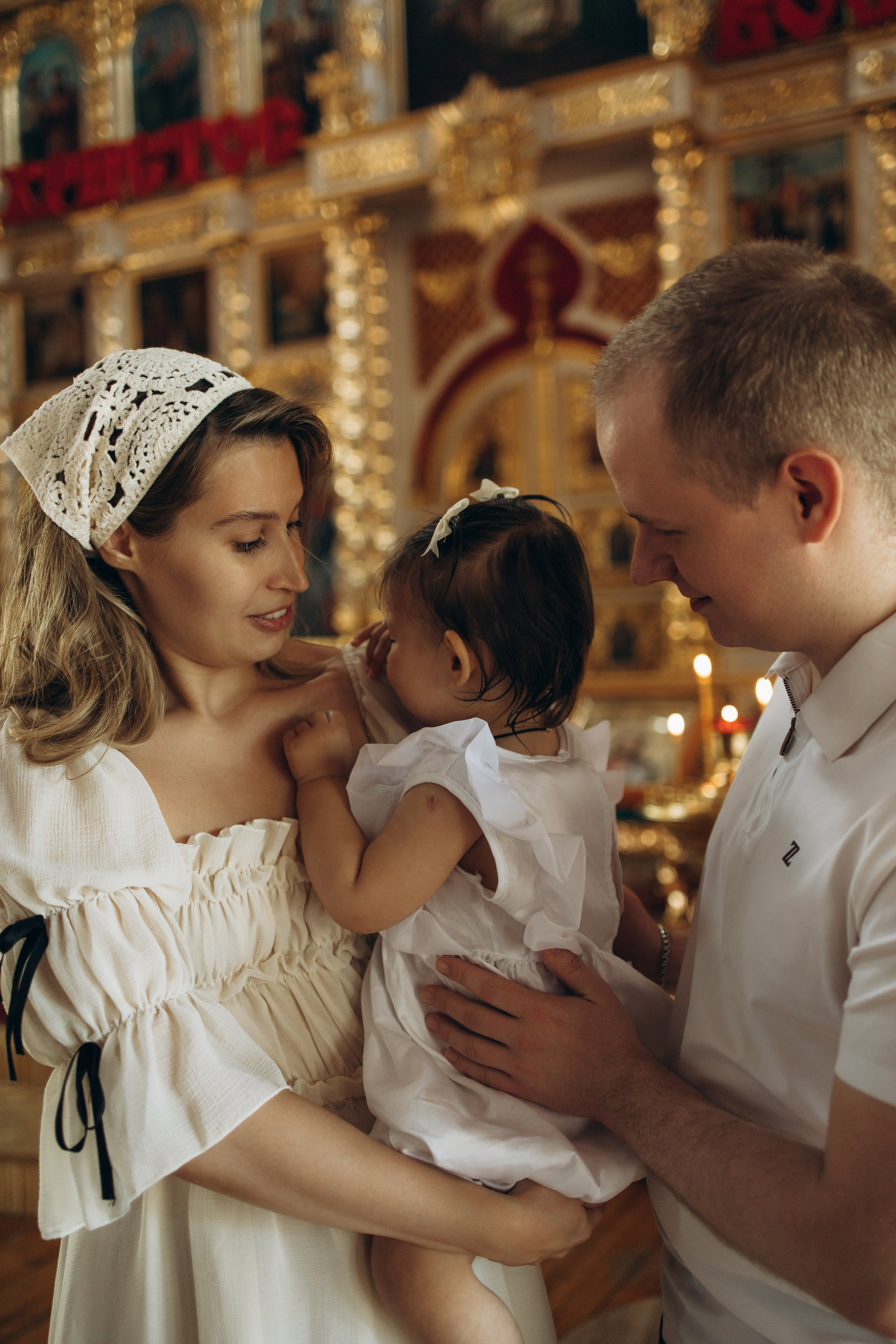 Крещение Стефании. Самый теплый фотограф в Краснодаре Рябоконь Ксения