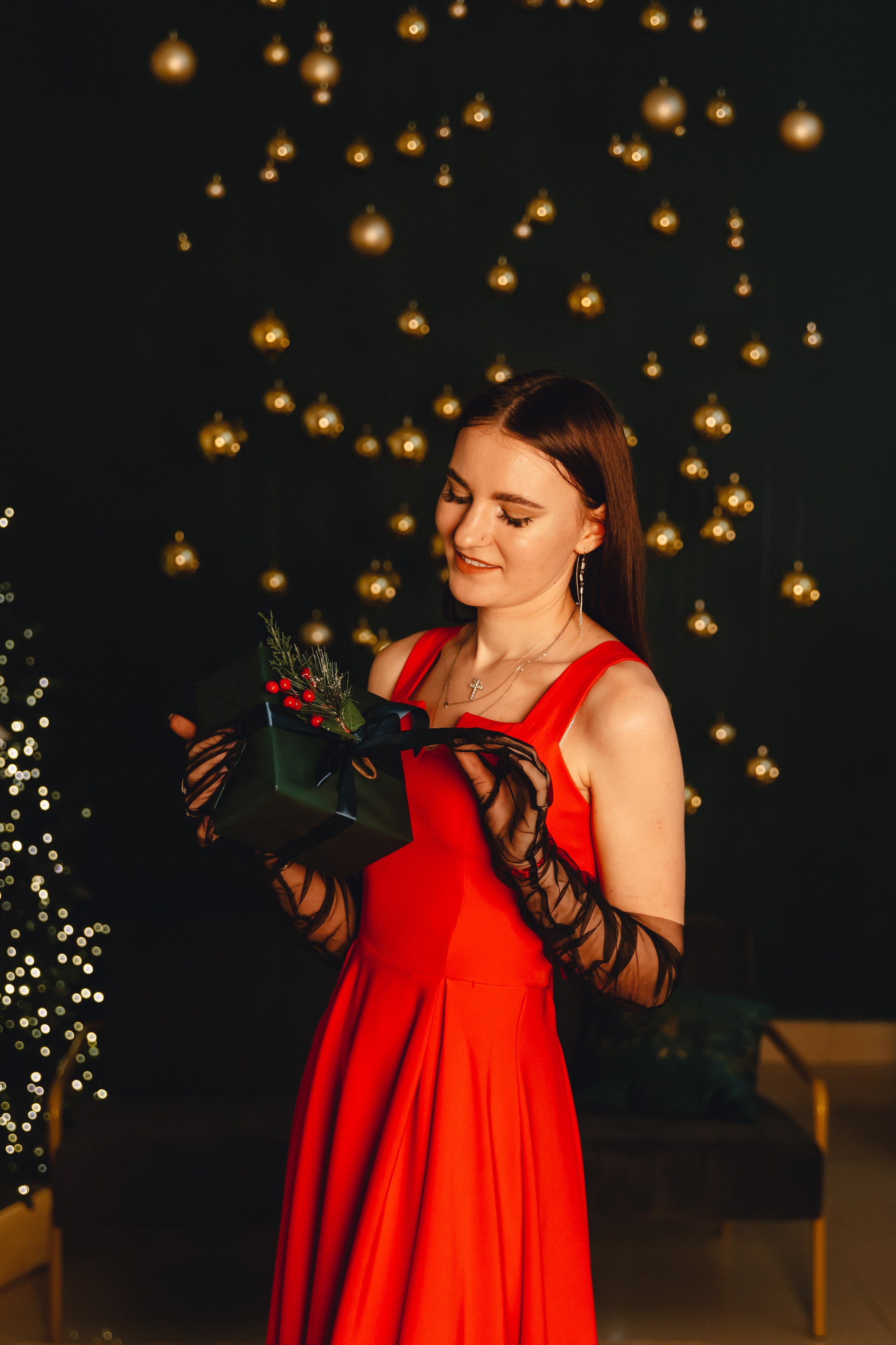 Лера. Индивидуальная новогодняя фотосессия. Фотограф во Владивостоке. Юрганова Анна