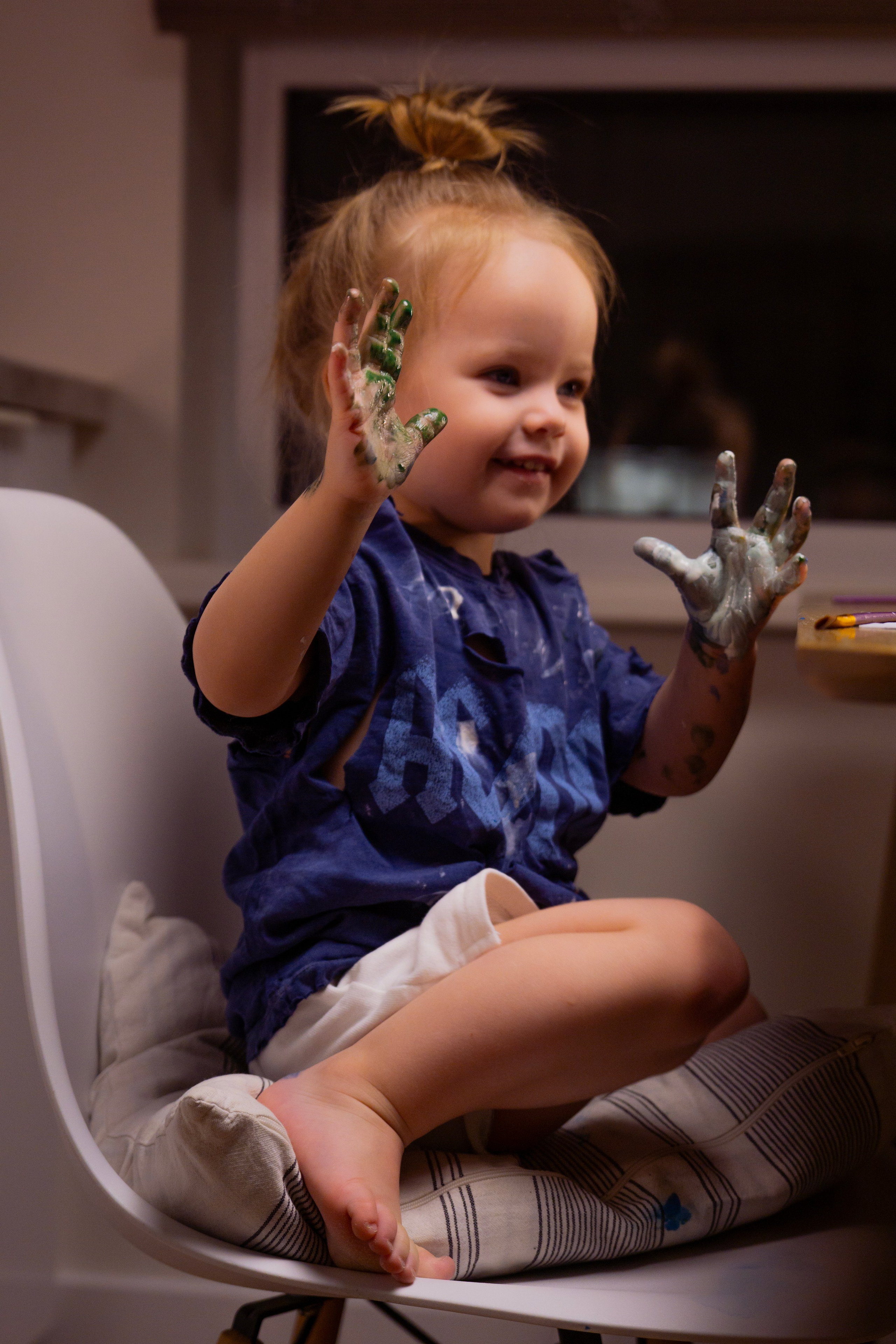 «Домашний вечер». Крамер Юлиана детский и семейный фотограф