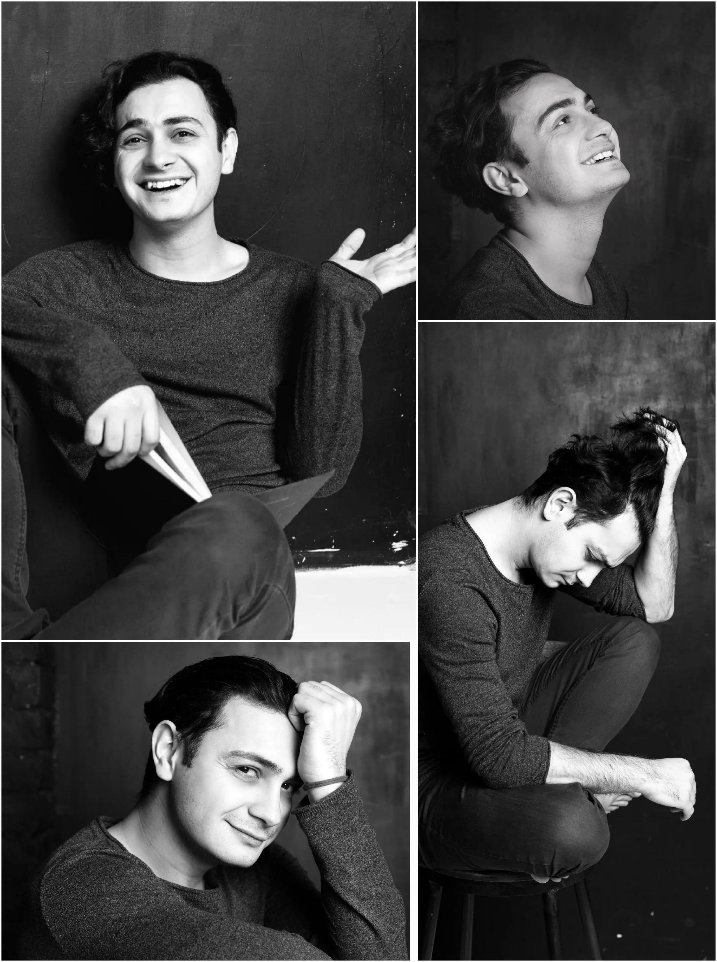 Фотосессии для портфолио моделей, актеров. Портретный фотограф в Санкт-Петербурге