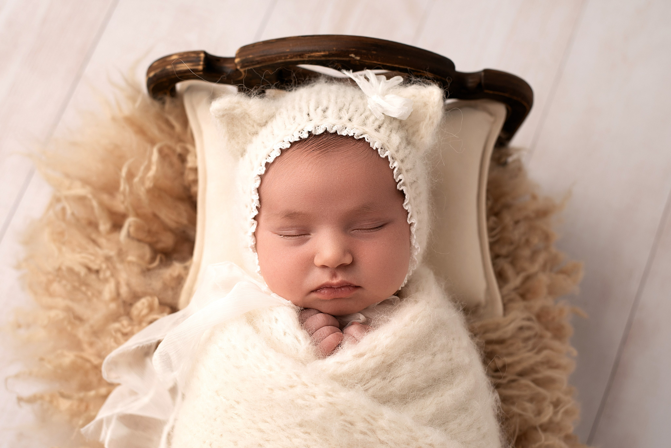 Новорождённые девочки. Детский фотограф новорождённых в Минске Боровик Екатерина
