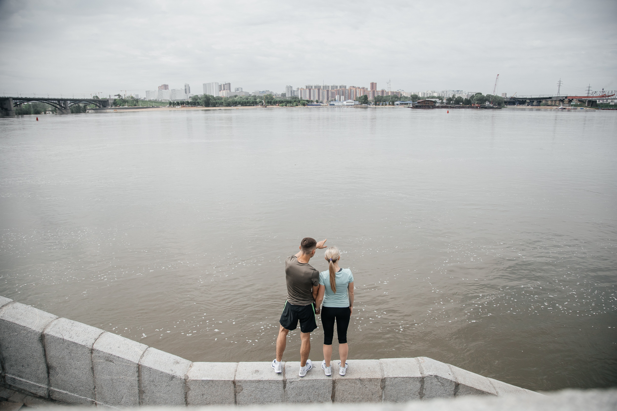 Спортивная история Кости и Наташи. Свадебный  фотограф Новосибирск