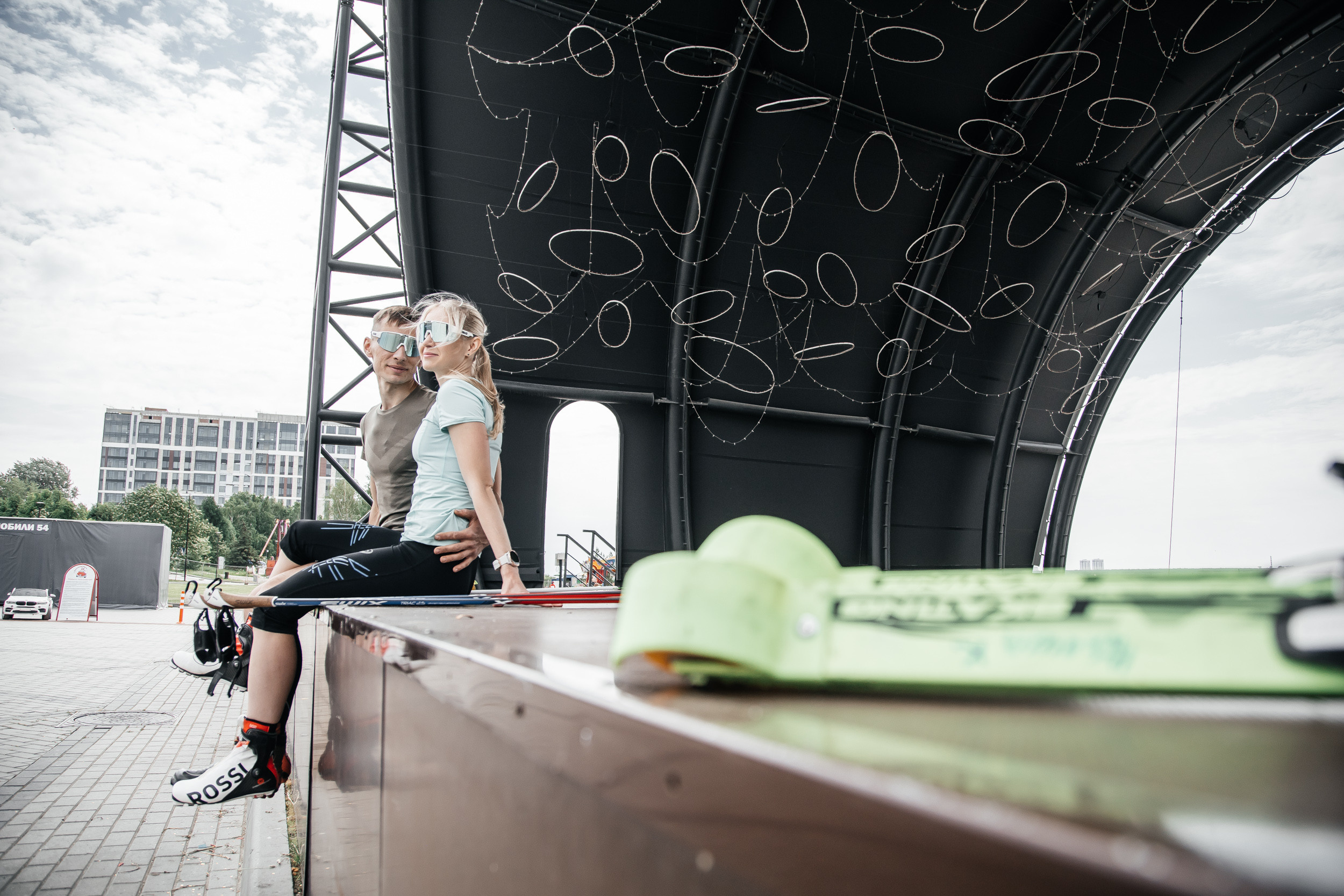 Спортивная история Кости и Наташи. Свадебный  фотограф Новосибирск