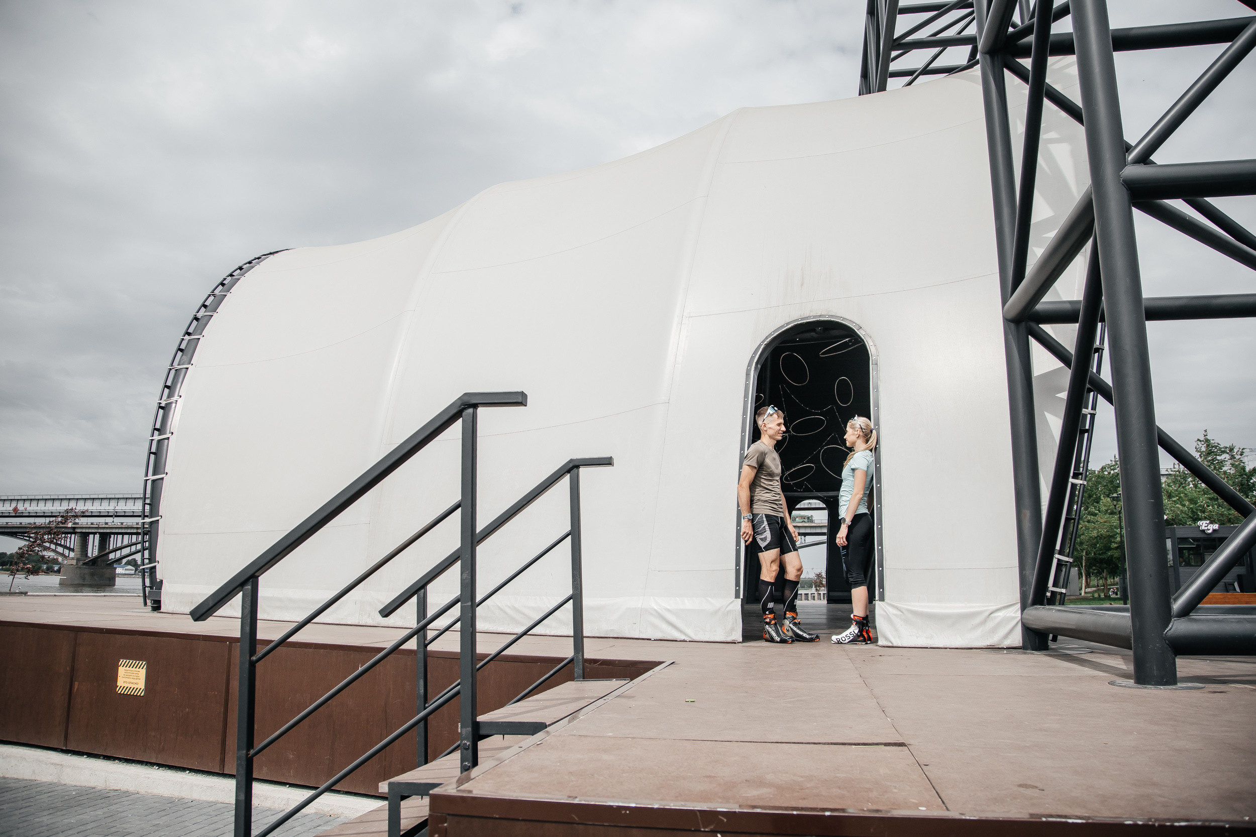 Спортивная история Кости и Наташи. Свадебный  фотограф Новосибирск