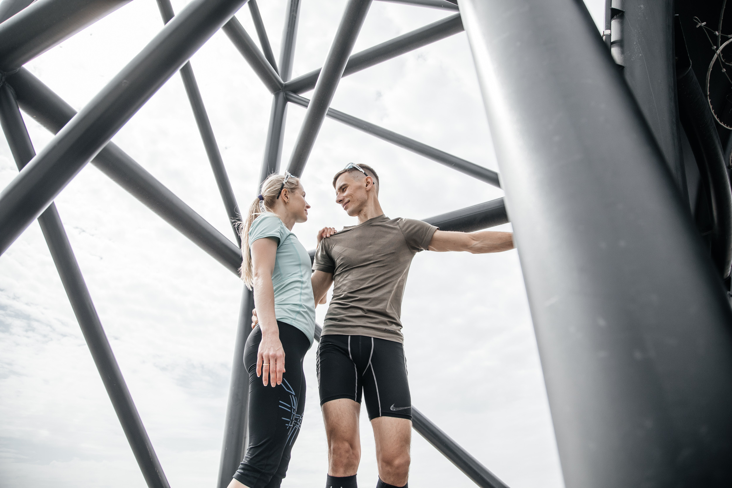 Спортивная история Кости и Наташи. Свадебный  фотограф Новосибирск