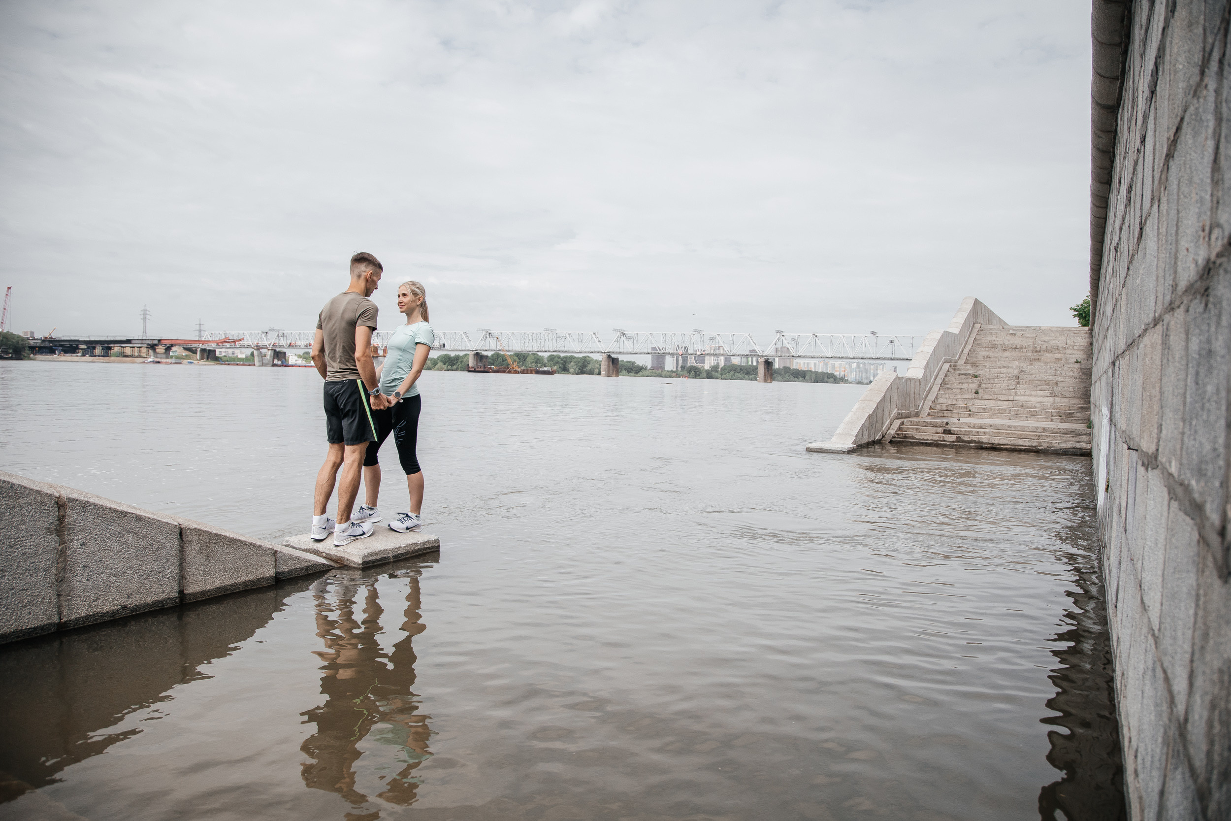 Спортивная история Кости и Наташи. Свадебный  фотограф Новосибирск
