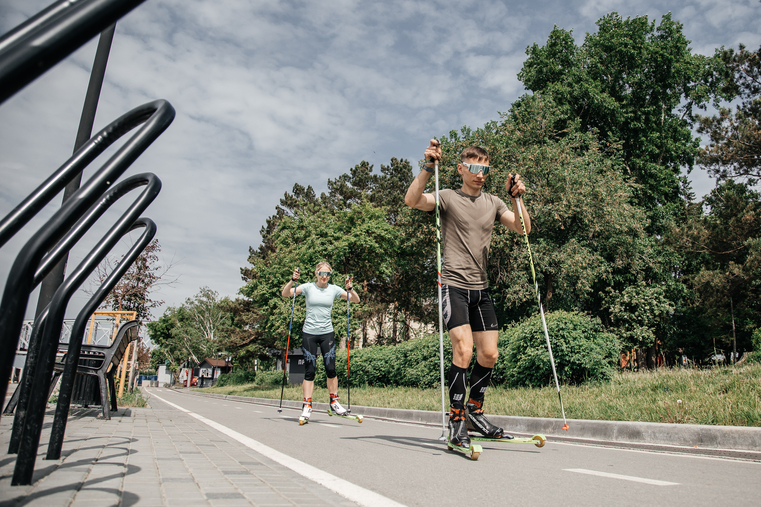 Спортивная история Кости и Наташи. Свадебный  фотограф Новосибирск