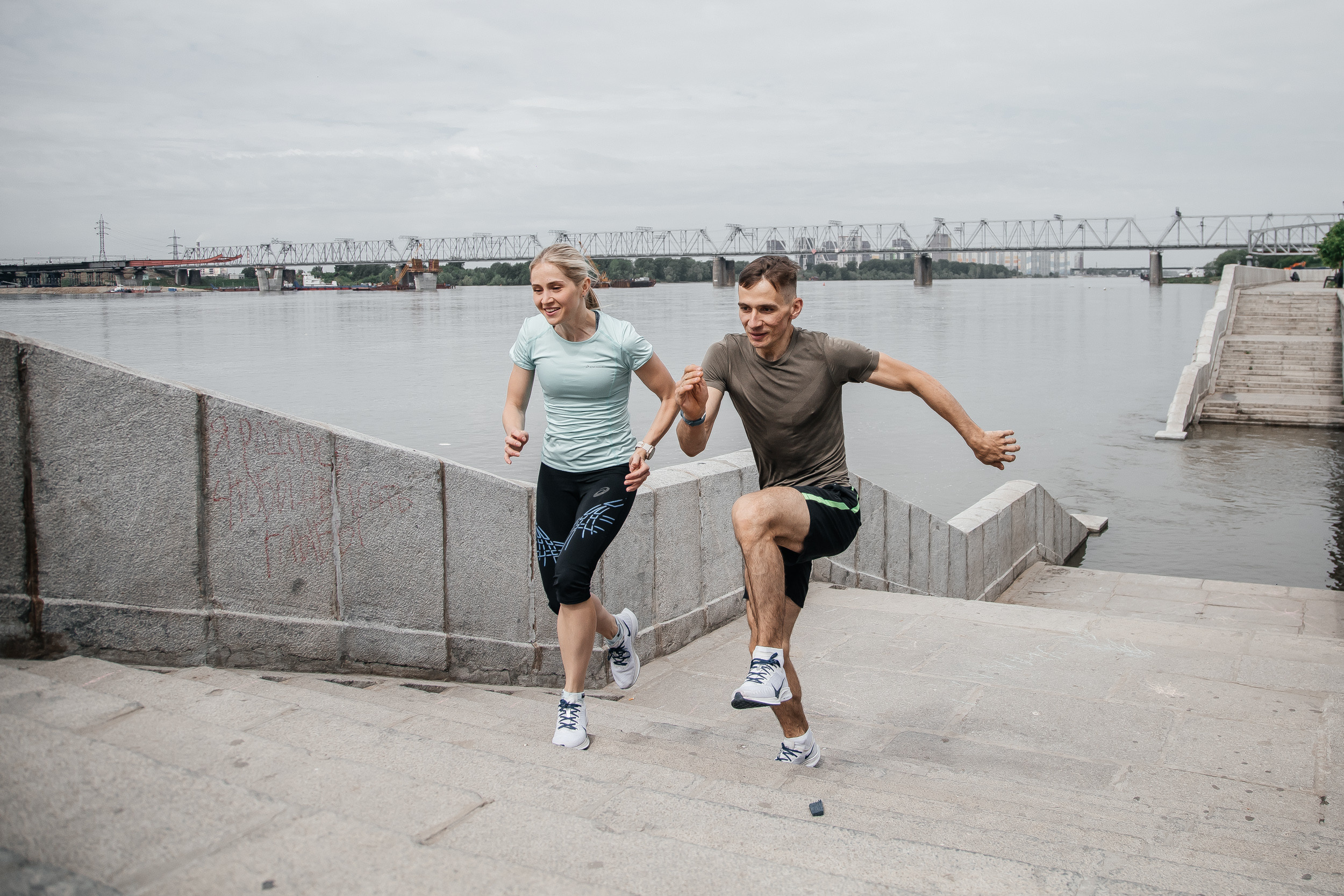 Спортивная история Кости и Наташи. Свадебный  фотограф Новосибирск