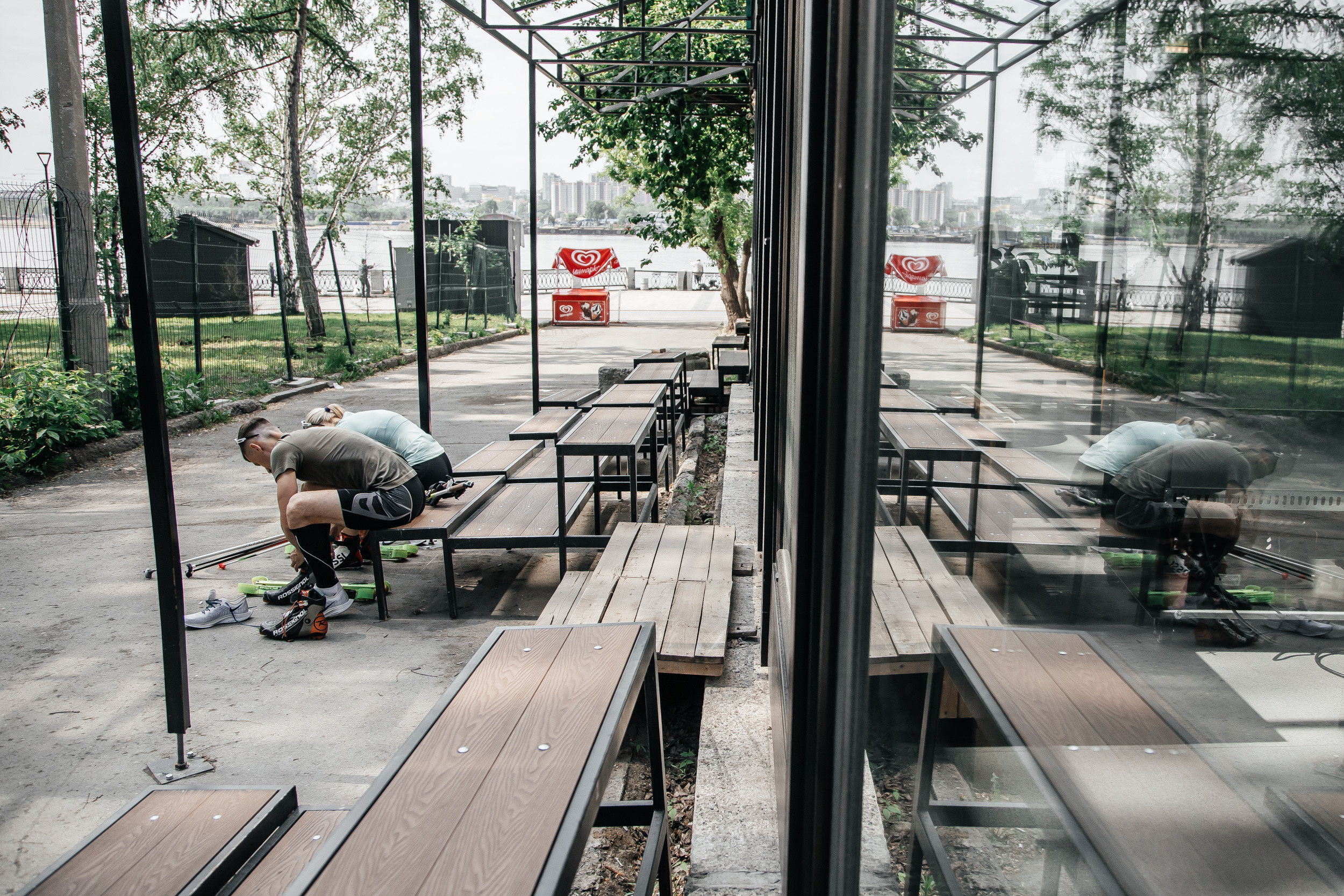 Спортивная история Кости и Наташи. Свадебный  фотограф Новосибирск