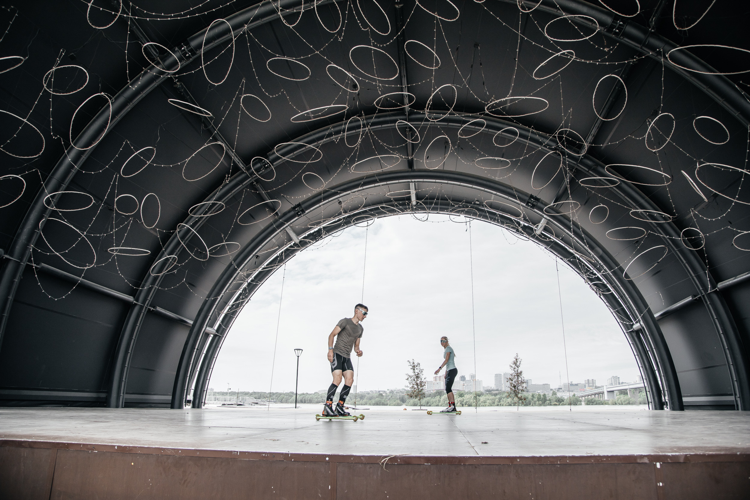 Спортивная история Кости и Наташи. Свадебный  фотограф Новосибирск