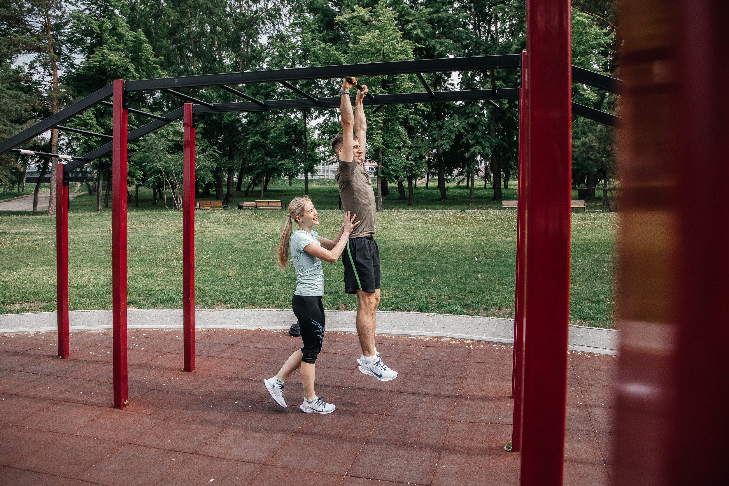 Спортивная история Кости и Наташи. Свадебный  фотограф Новосибирск