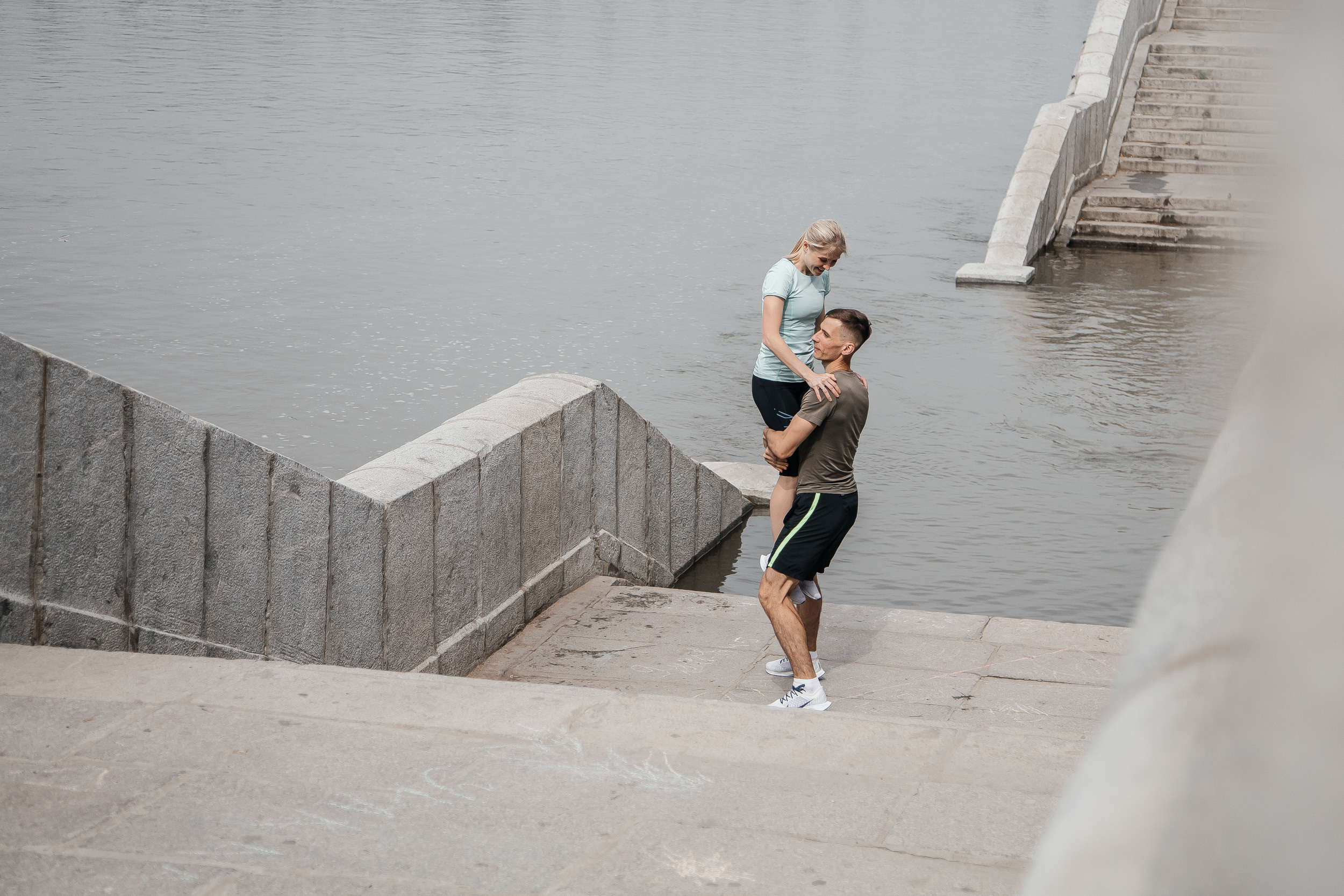 Спортивная история Кости и Наташи. Свадебный  фотограф Новосибирск