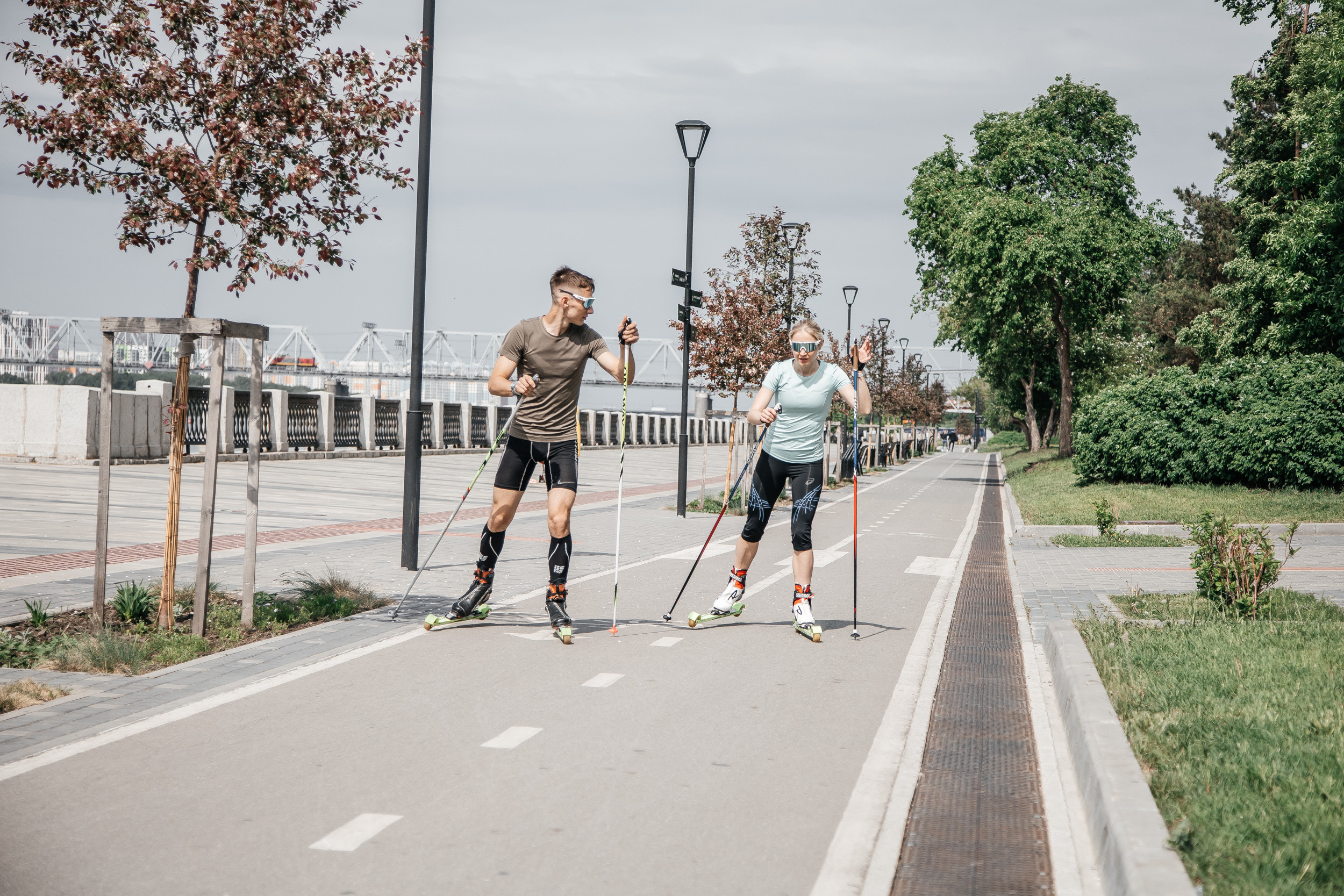 Спортивная история Кости и Наташи. Свадебный  фотограф Новосибирск