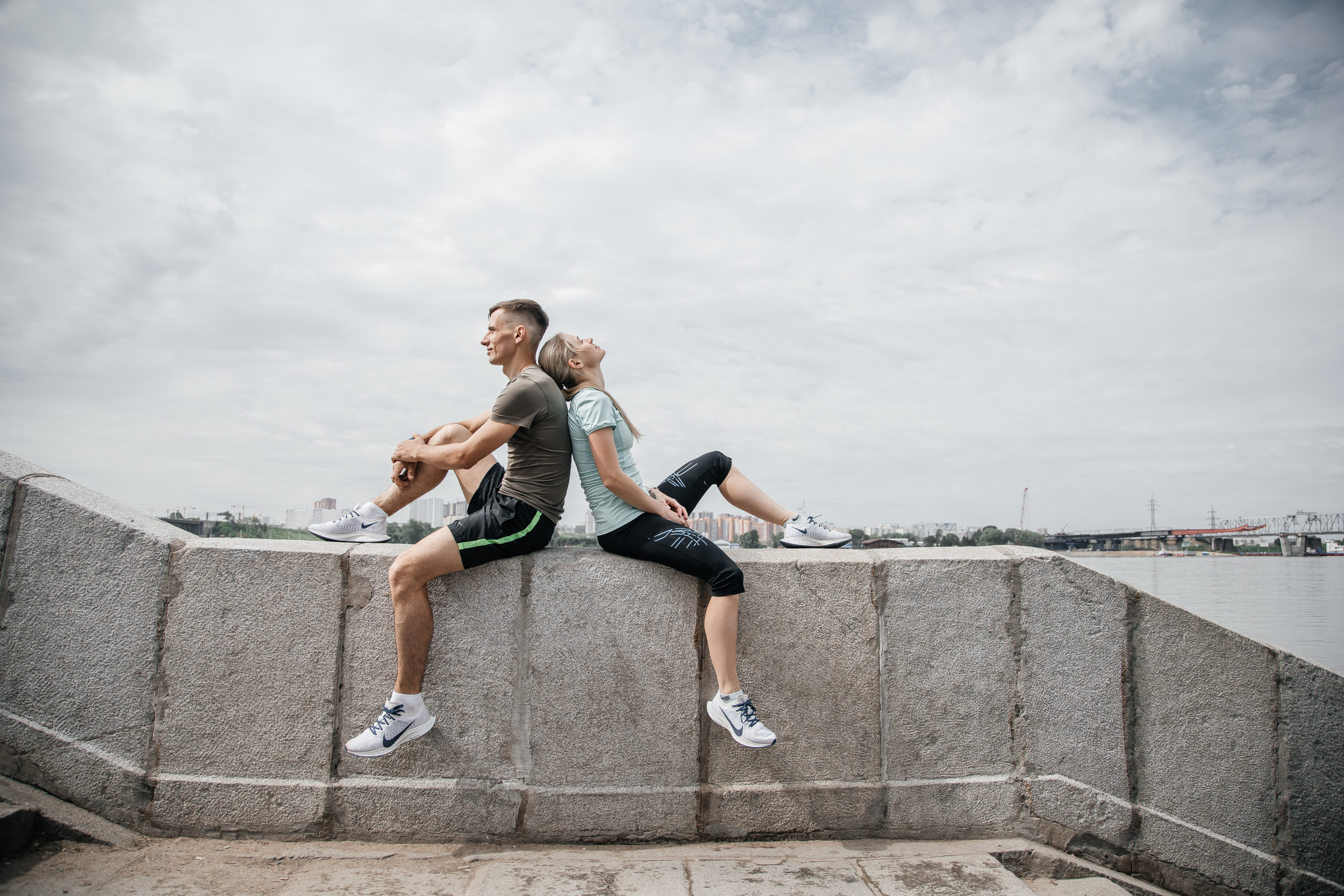 Спортивная история Кости и Наташи. Свадебный  фотограф Новосибирск