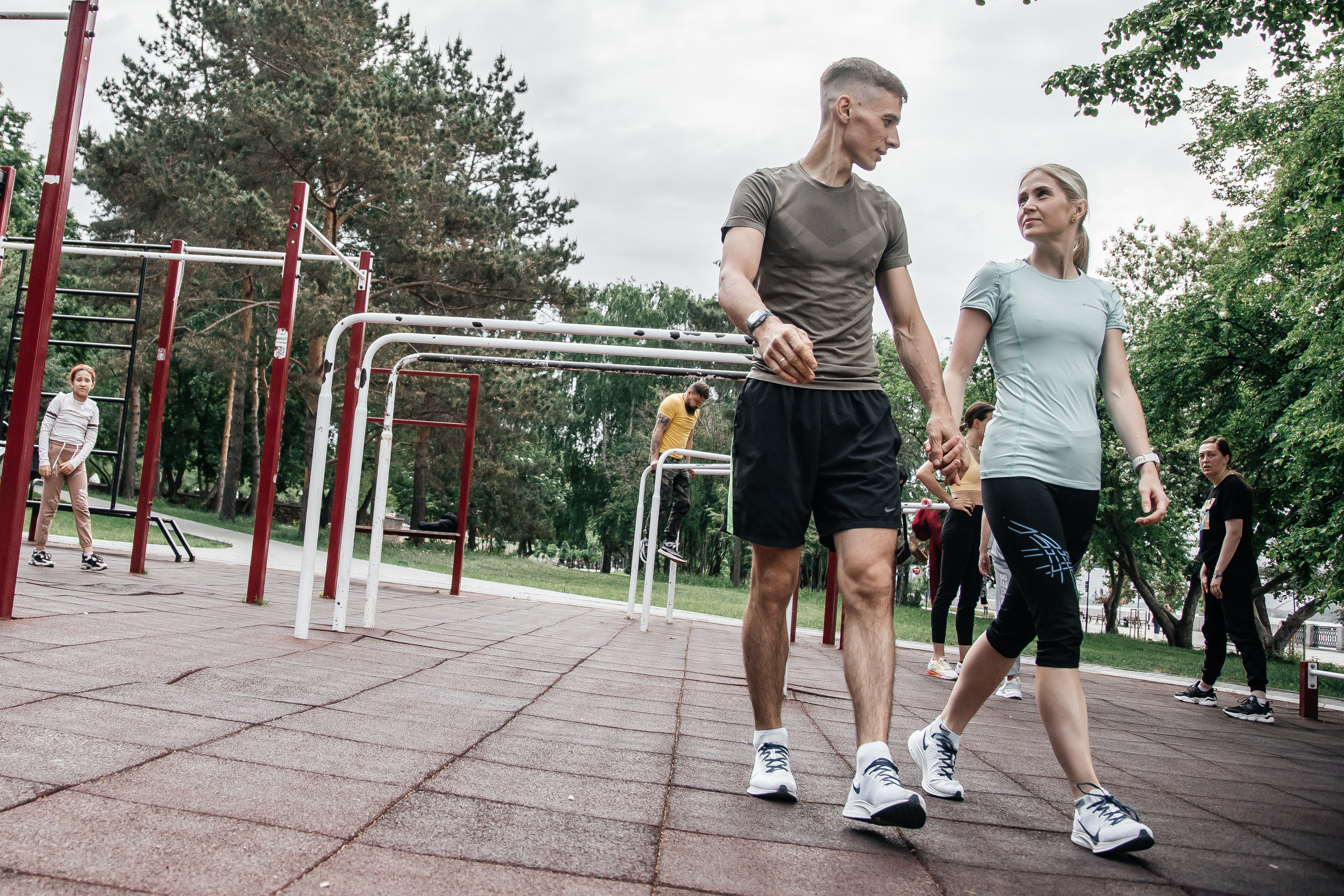 Спортивная история Кости и Наташи. Свадебный  фотограф Новосибирск