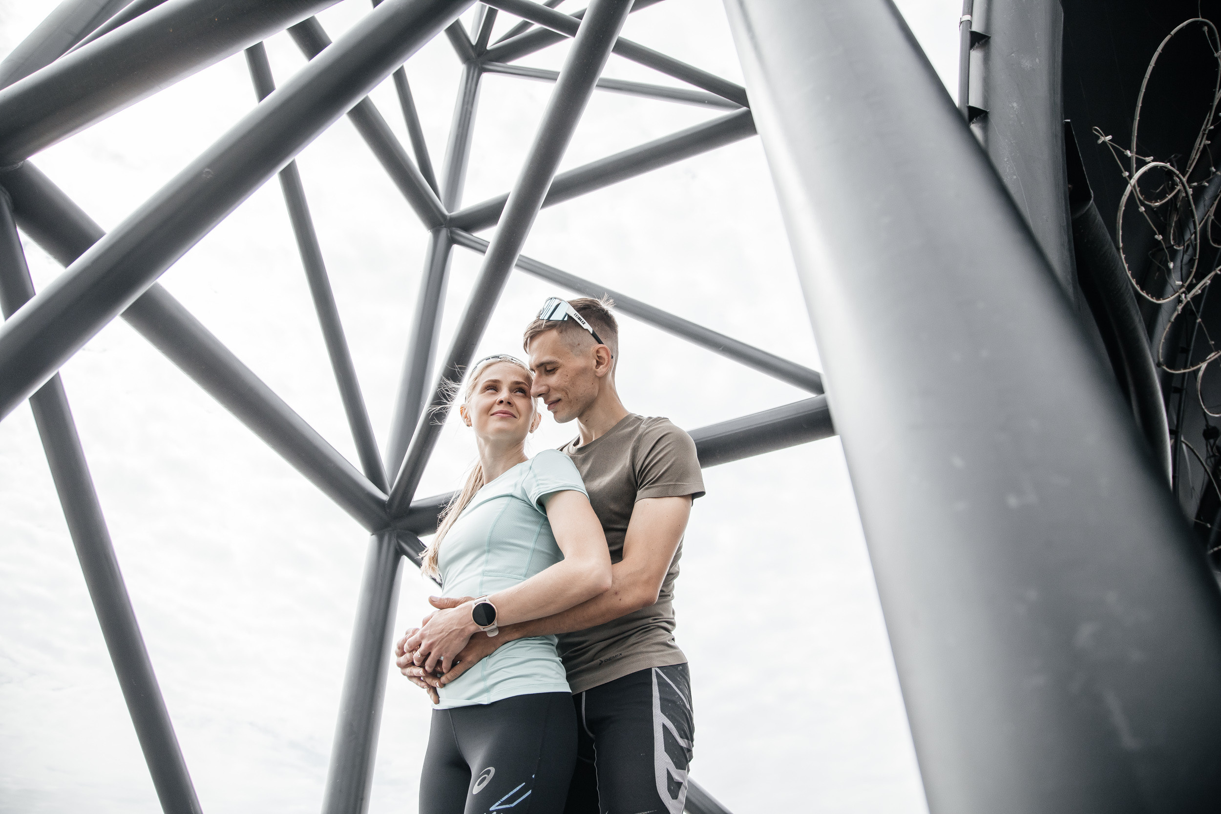 Спортивная история Кости и Наташи. Свадебный  фотограф Новосибирск