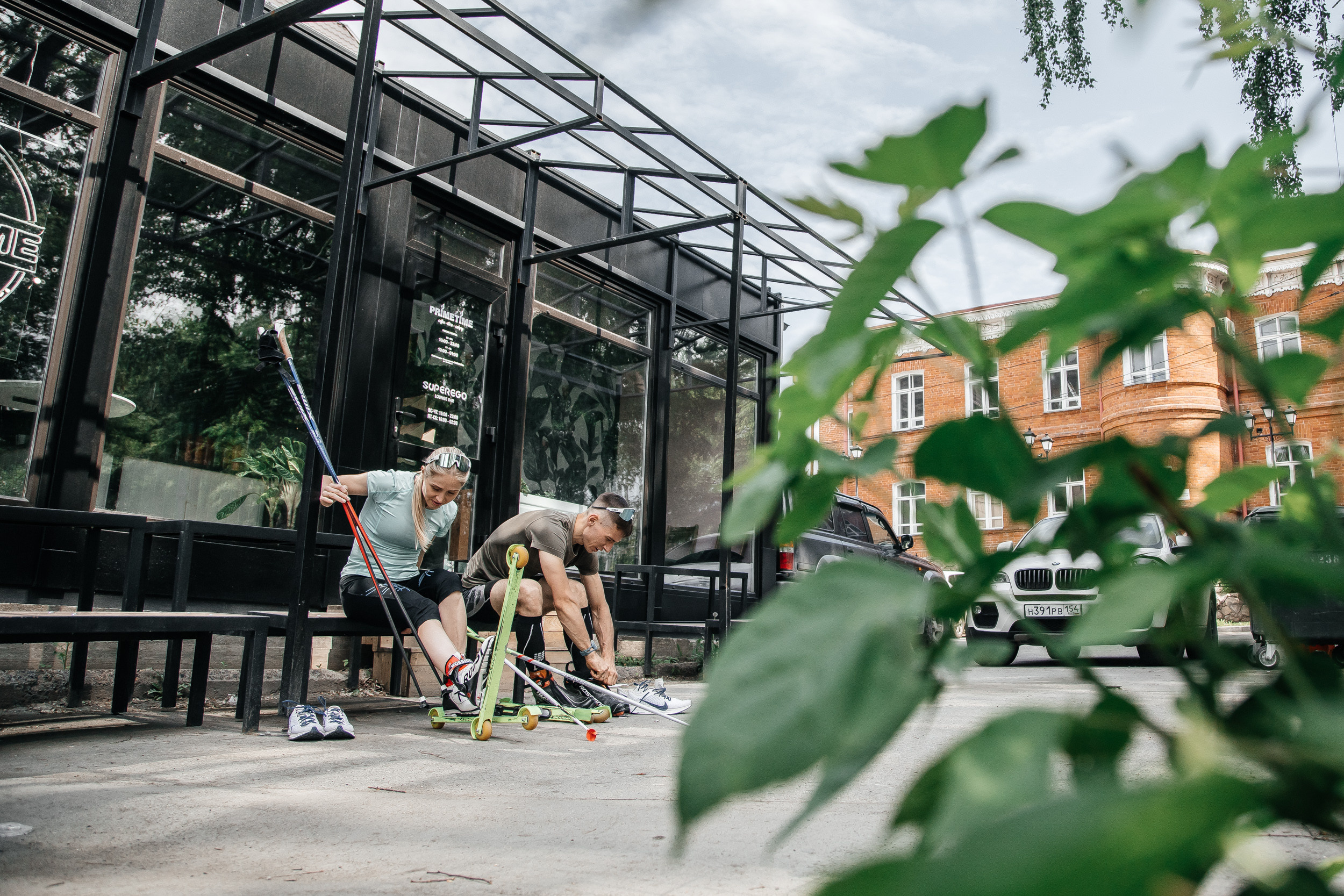 Спортивная история Кости и Наташи. Свадебный  фотограф Новосибирск