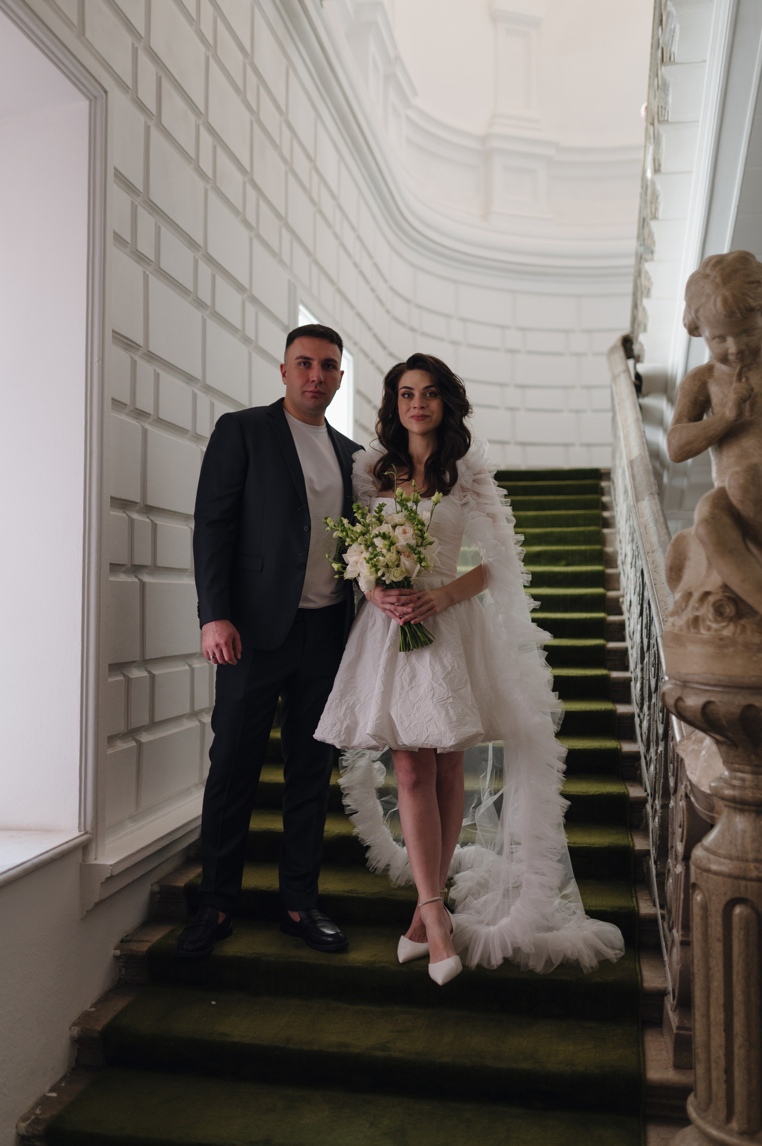 Елизавета и Константин. Особняк Спиридонова. Свадебный фотограф Москва и Санкт-Петербург. Анастасия Чудина