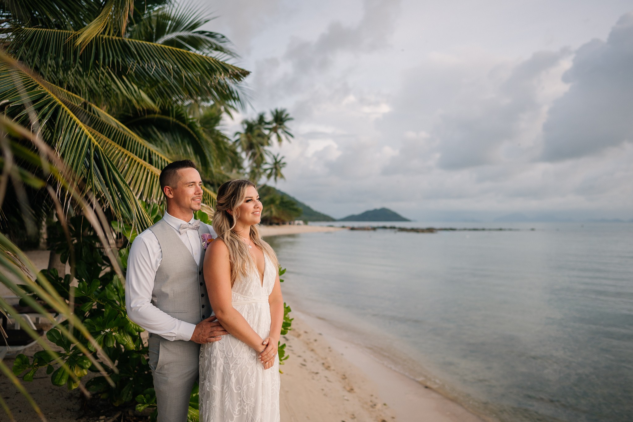 Andrew and Ashley 15.04.2025. Mariage à Koh Samui, en Thaïlande. Whatsapp: +66 94 3 650 301