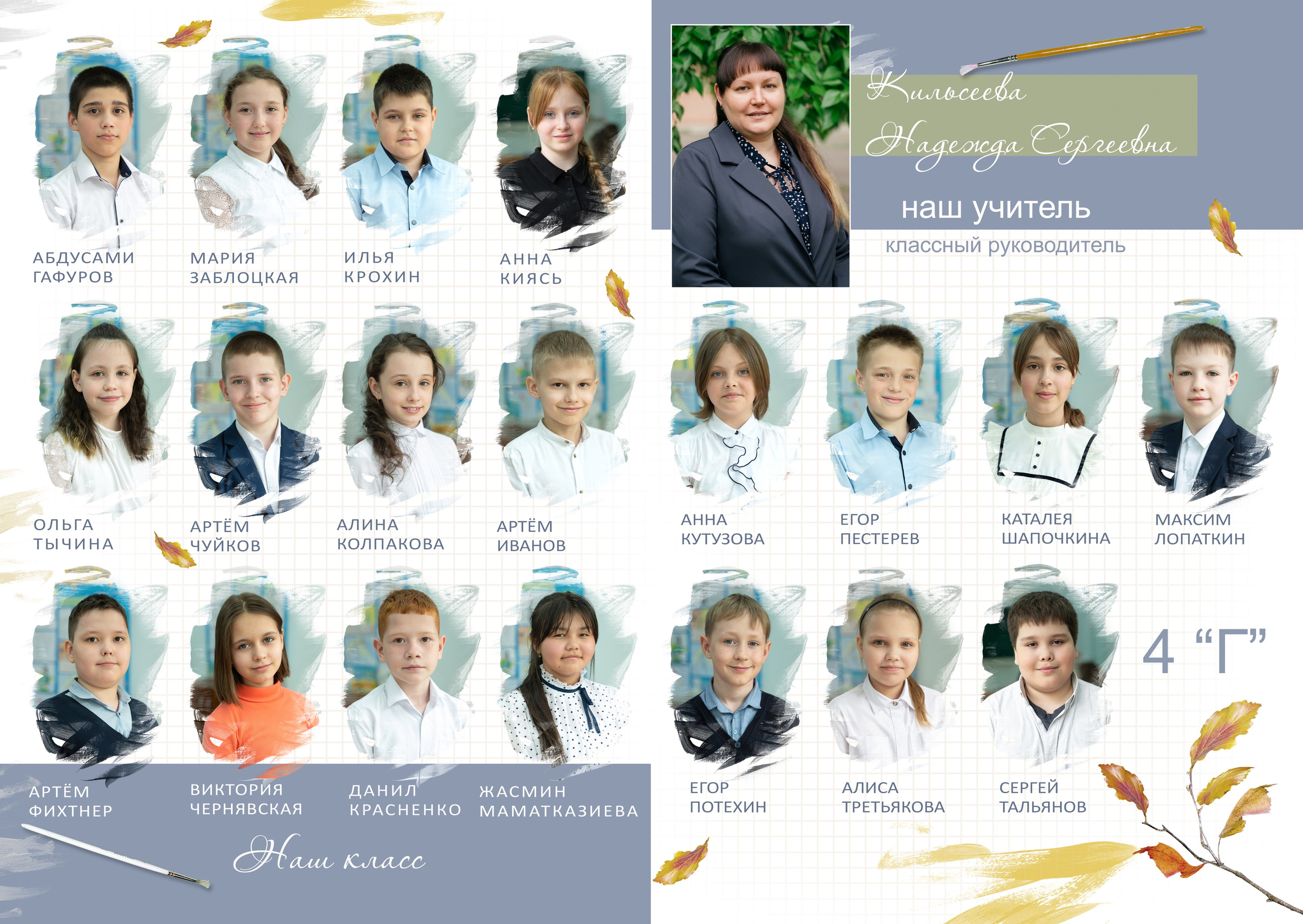 4 класс. Фокус студия. Выпускные альбомы в Красноярске