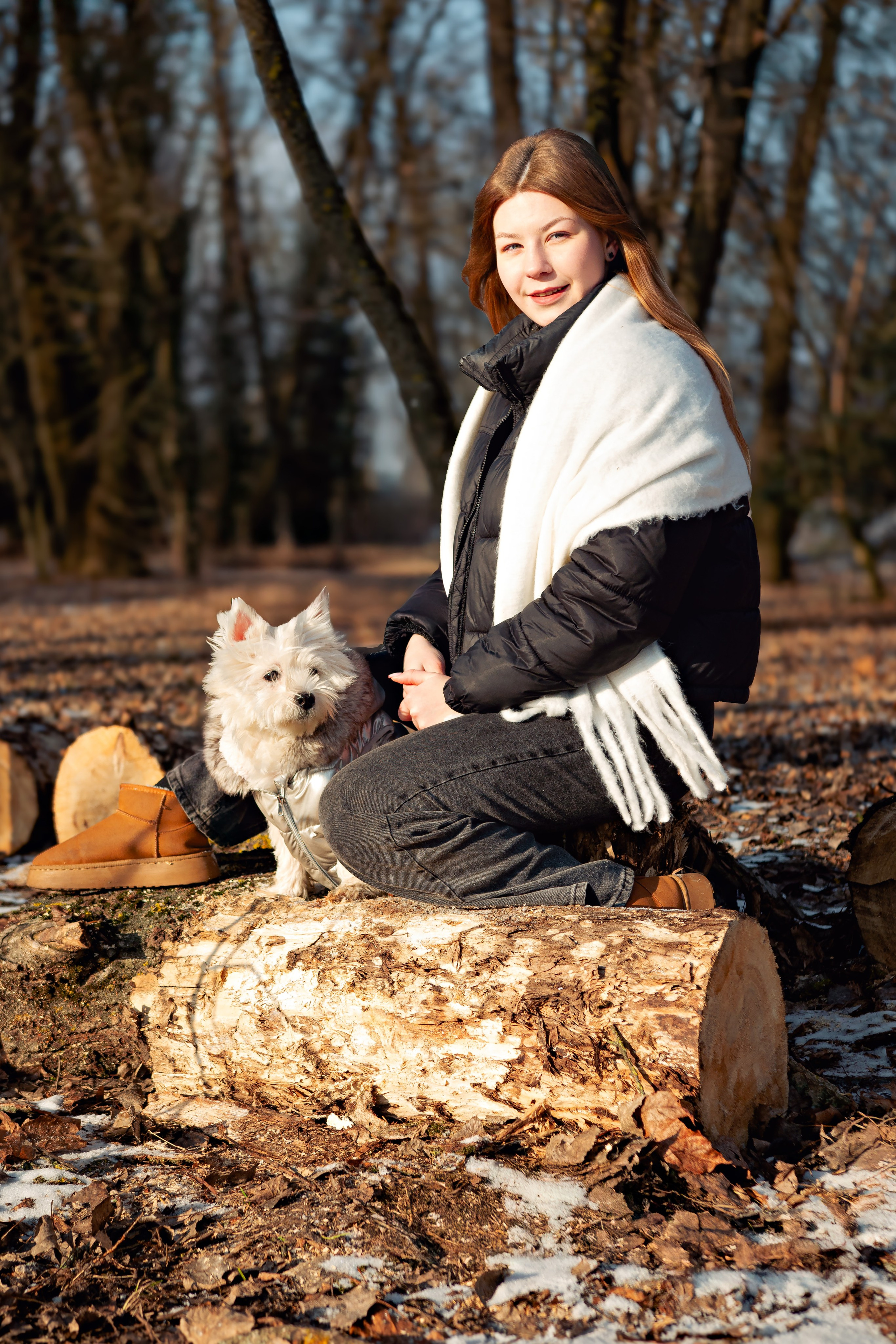Фотосессия с щенком Минск