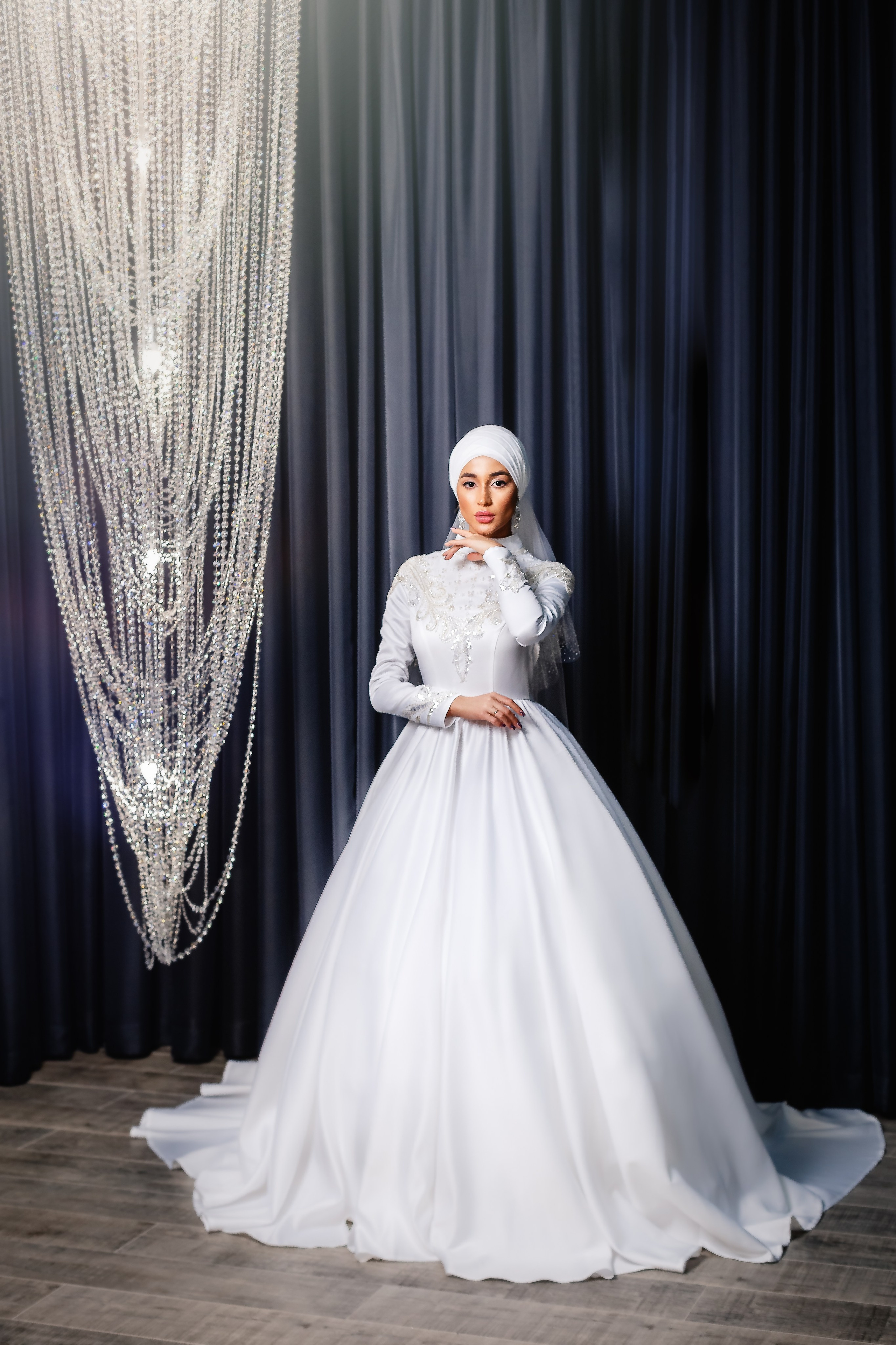 Фотосессия невесты в студии. Фотограф Ильхам Сибгатуллин Казань