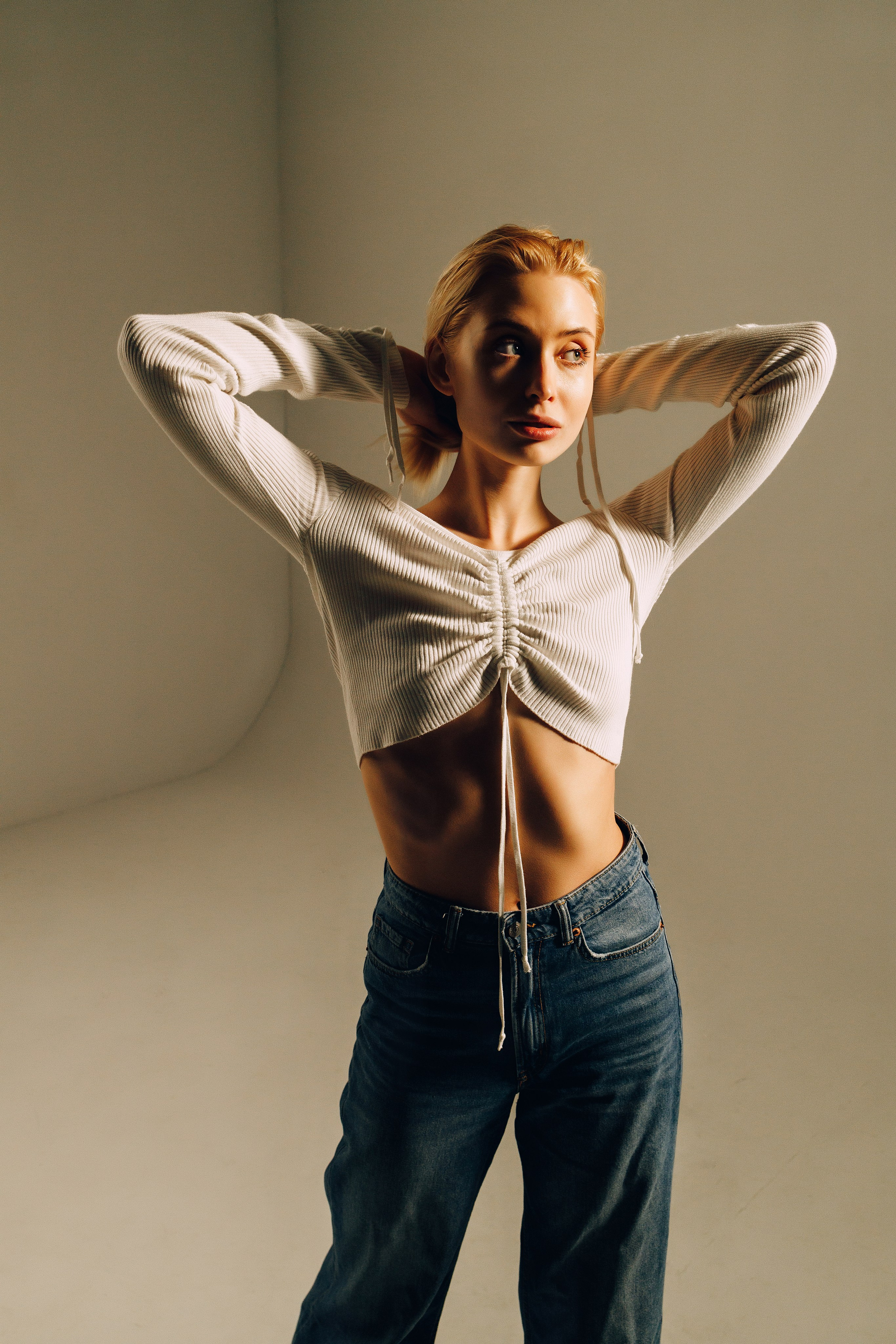 Студийная фотосъемка Дарьи. Выпускные альбомы в Серпухове