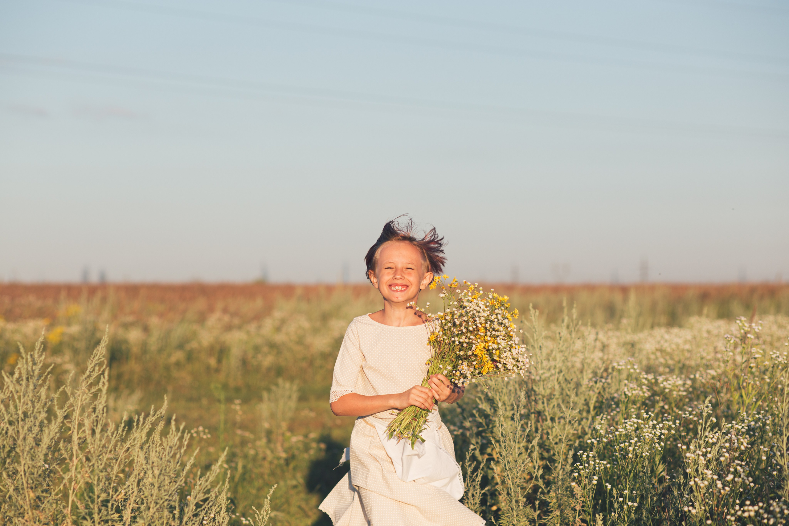 Фотосессия в ромашках. Галина Шарапова Детский и семейный фотограф Москва