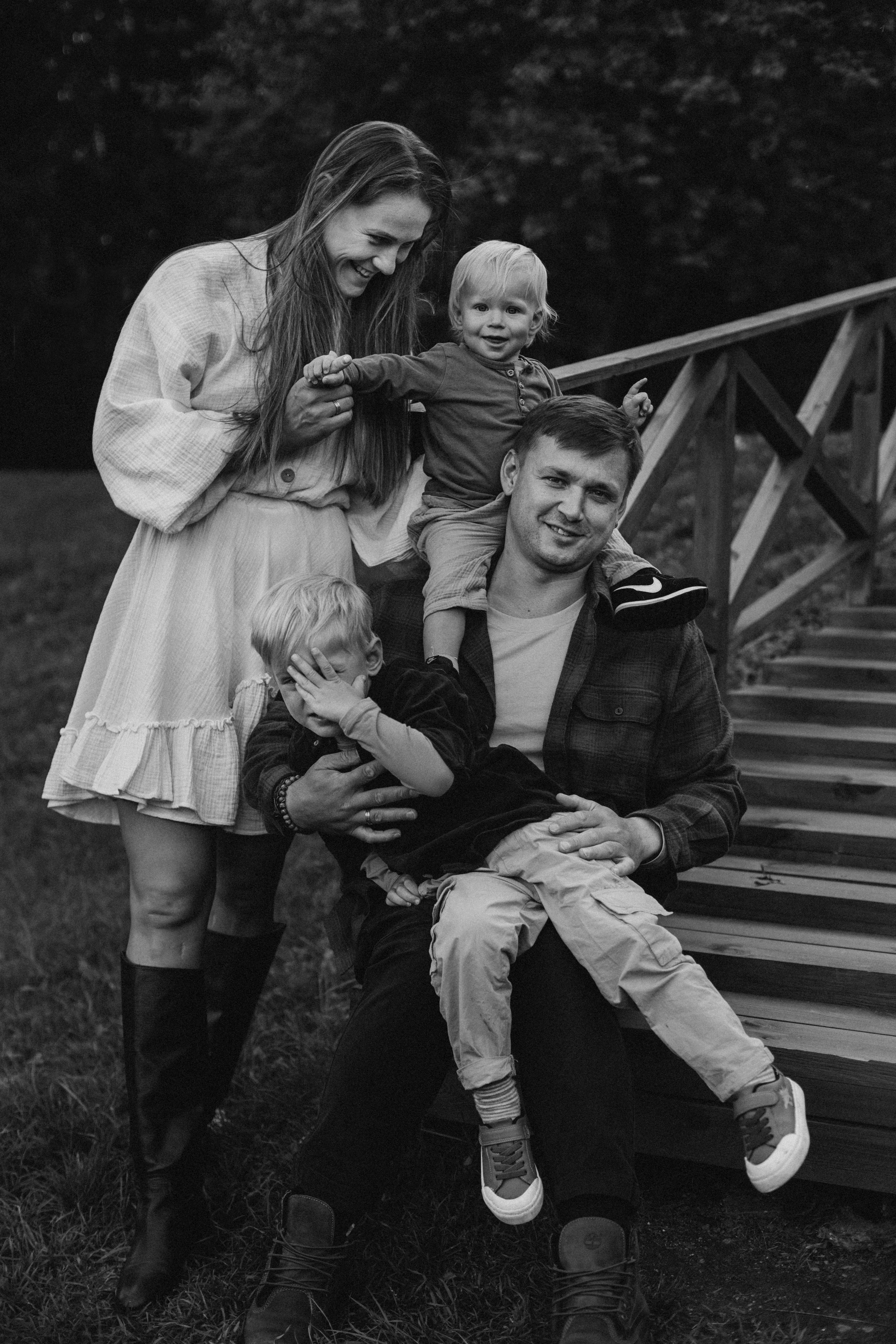 Леня Настя Матвей Пашка. Семейный фотограф в Минске и РБ Стеликова Анна