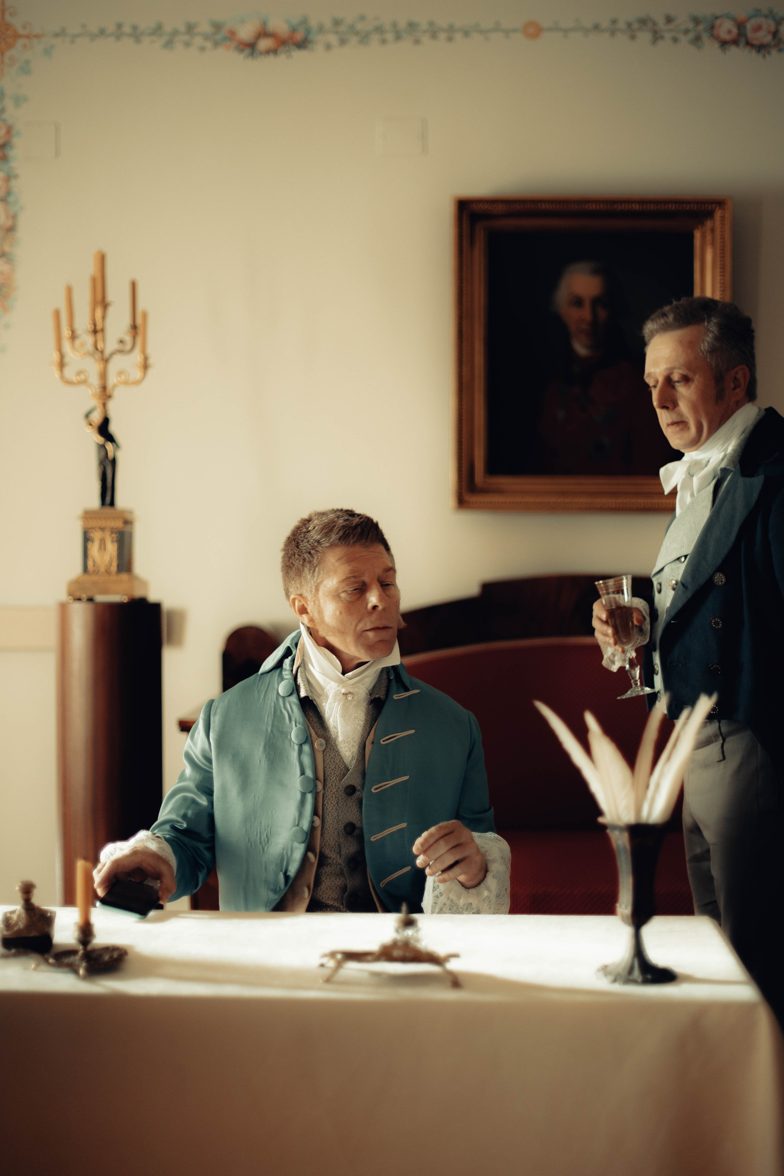 Бэкстейдж с фильма «Онегин». Фотограф Veronika Potaseva