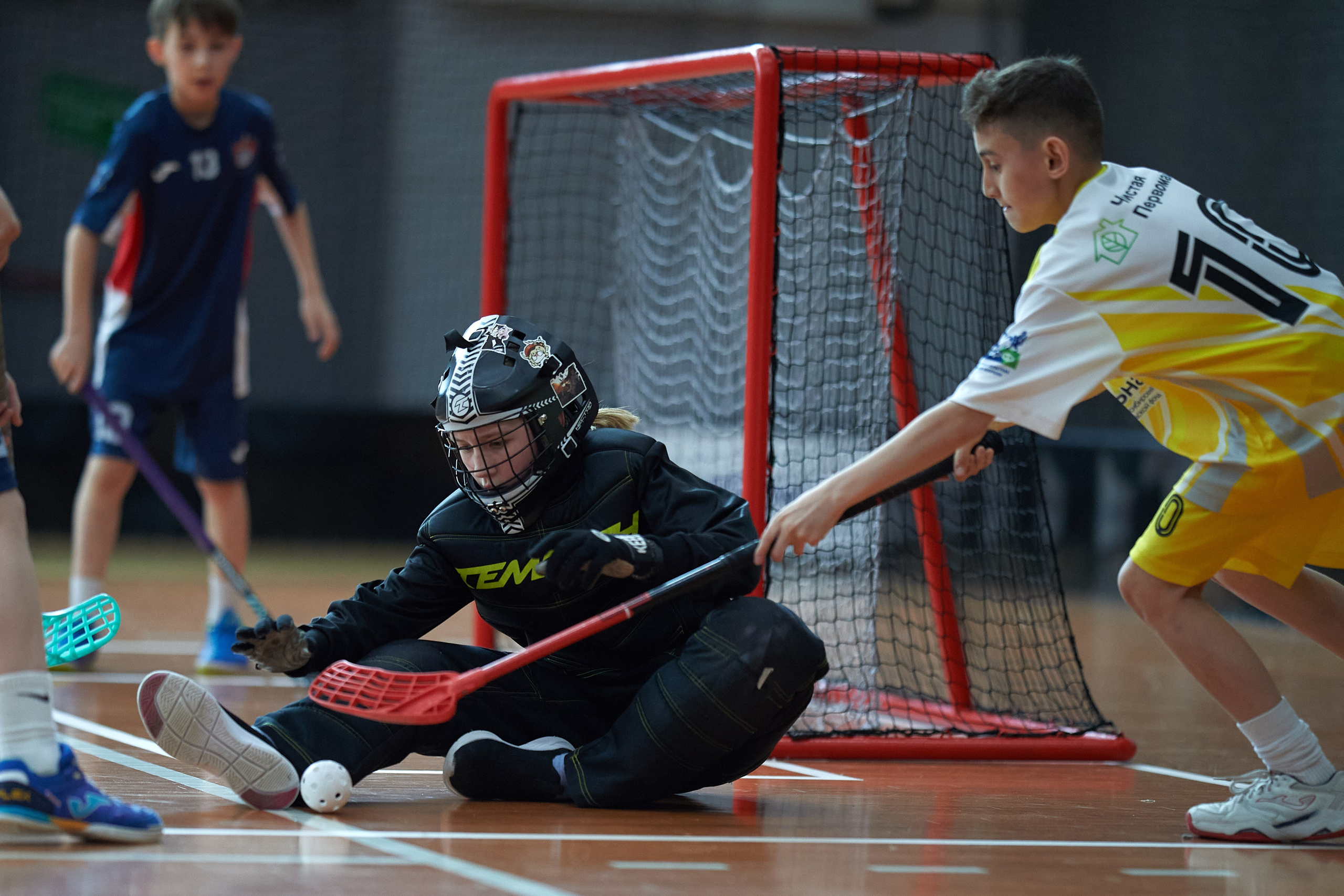 Турнир по флорболу 2025 Ника в Ижевске. Спортивный репортажный фотограф в Ижевске Сергей Мерзляков